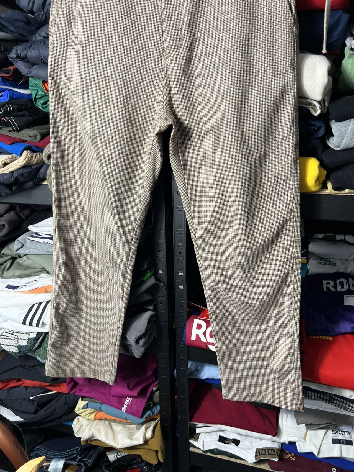 Carhartt Wip Carhartt WIP Menson Pant Wool Houndstooth Brown Size 32 Size US 32 / EU 48 - 20 Thumbnail