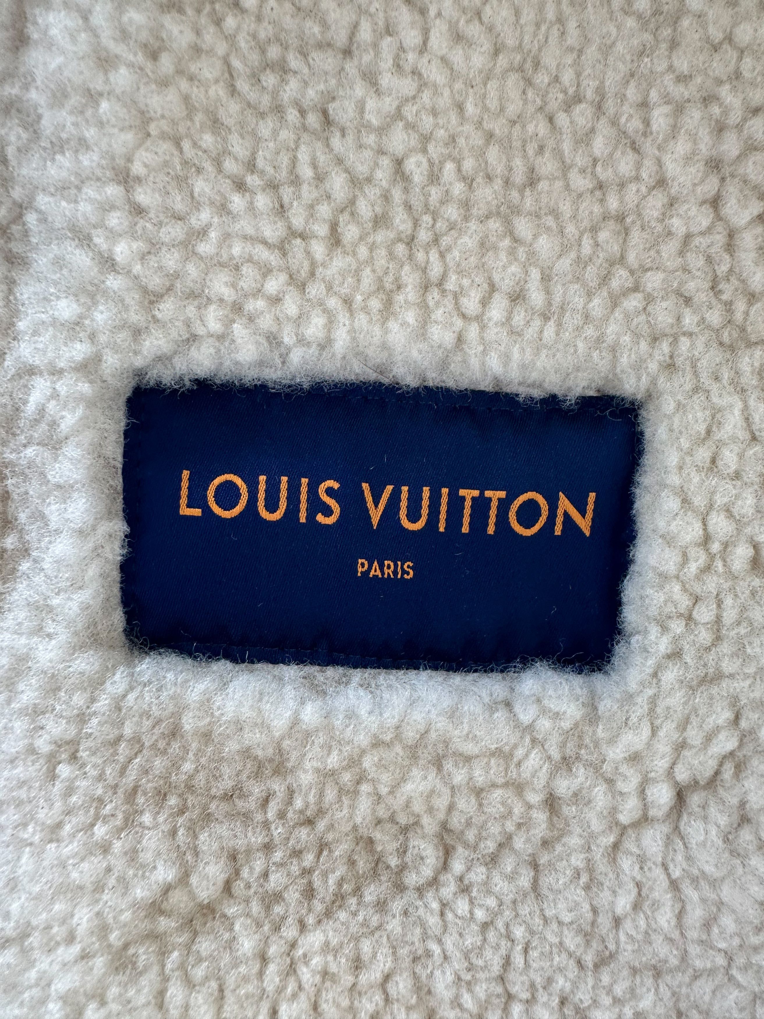 Louis Vuitton Louis Vuitton Brown Monogram Shearling Jacket Size US XXL / EU 58 / 5 - 3 Thumbnail