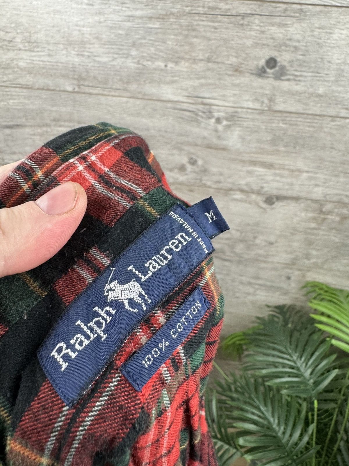 Polo Ralph Lauren POLO RALPH LAUREN Flannel shirt with long sleeves size M Size US M / EU 48-50 / 2 - 11 Thumbnail