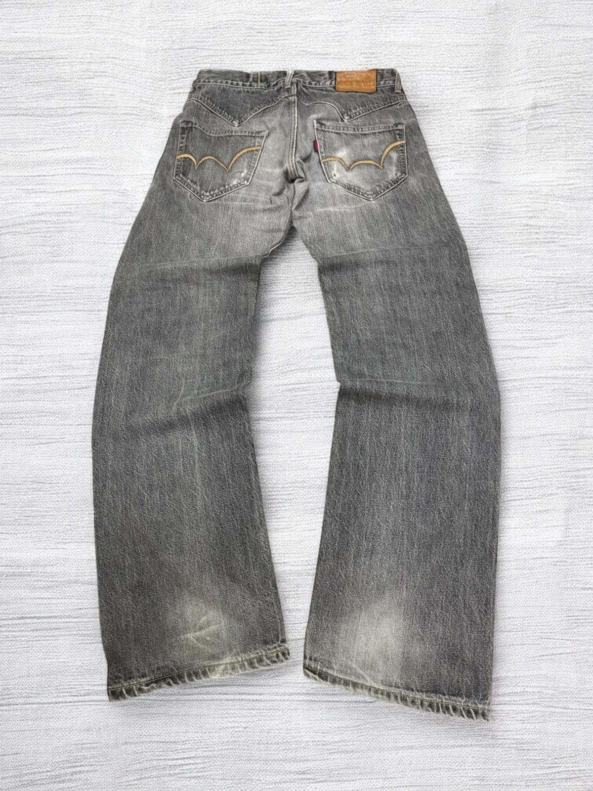 Edwin Distress Edwin 503 Rusty W Stitch Stone Wash Japanese Denim Size US 32 / EU 48 - 1 Thumbnail