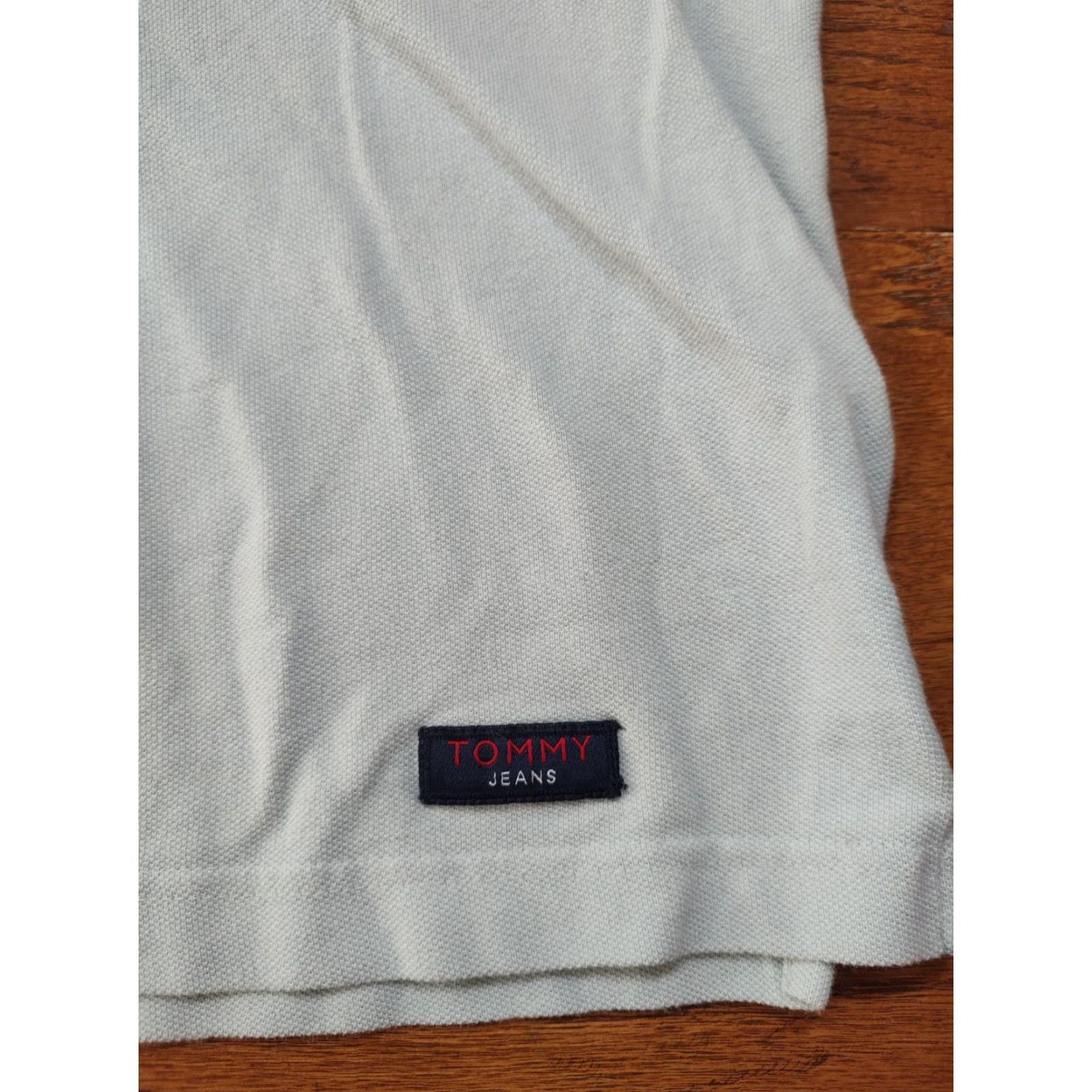 Tommy Hilfiger VINTAGE Tommy Jeans Striped Logo Long Sleeve T Shirt Mens 2XL Blue Size US XXL / EU 58 / 5 - 4 Thumbnail