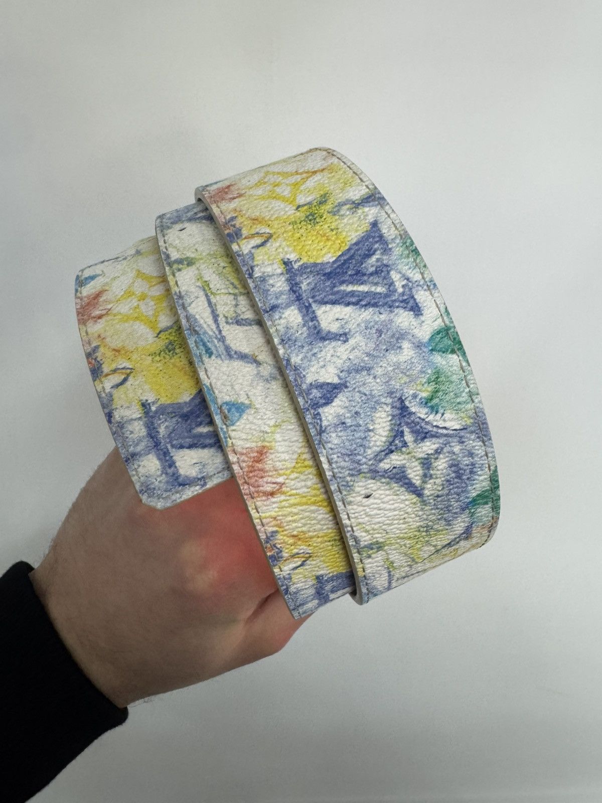 Louis Vuitton Louis vuitton watercolor belt Size 32 - 2 Thumbnail