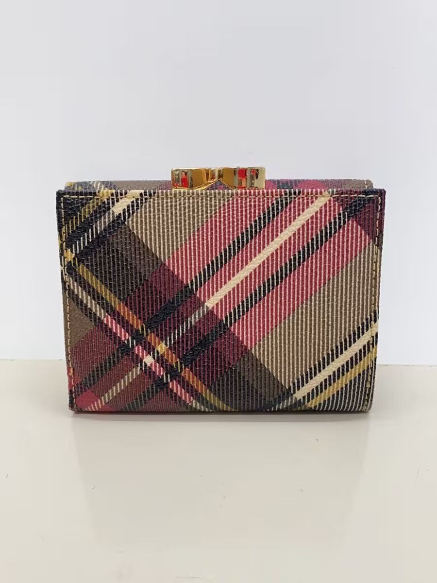 Vivienne Westwood Plaid Orb Leather Wallet Size ONE SIZE - 2 Thumbnail