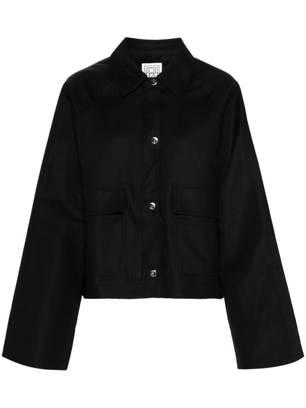 Toteme ORGANIC COTTON CROPPED JACKET Size XS / US 0-2 / IT 36-38 - 1 Thumbnail