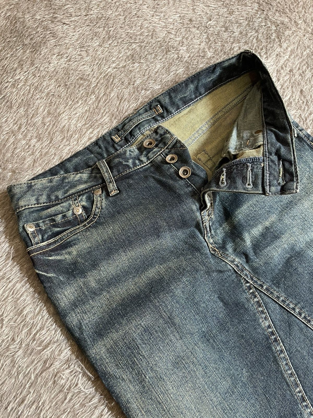 GOA Y2K GOA Supply & co mini denim skirts Size 31" - 4 Thumbnail