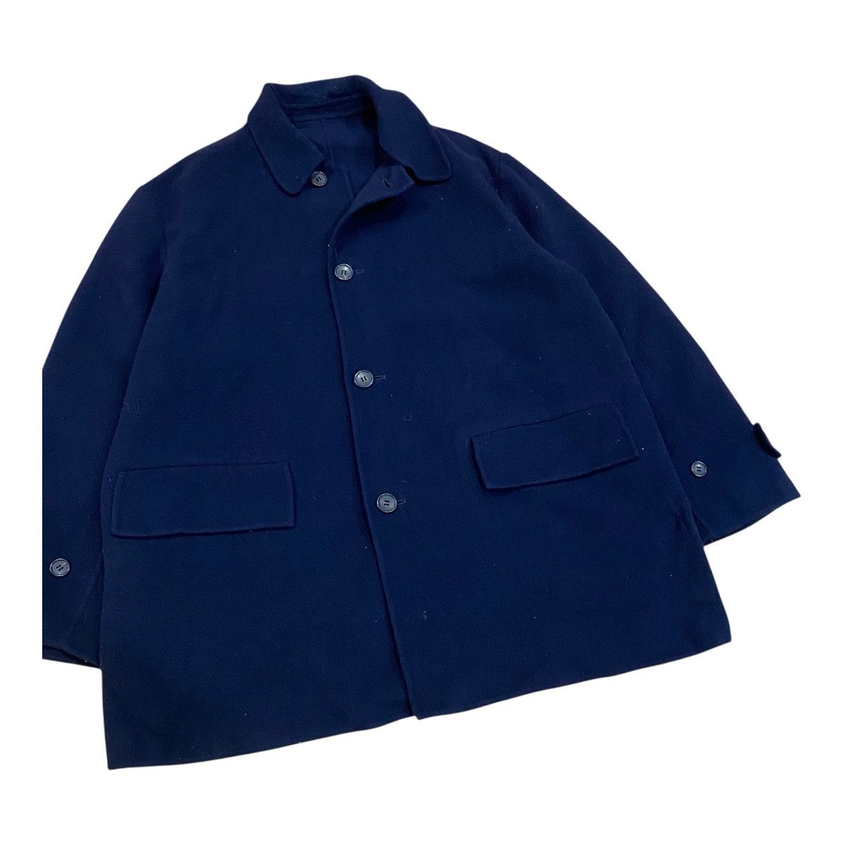 Yohji Yamamoto ✨Yohji Yamamoto signature wool coat Size US L / EU 52-54 / 3 - 7 Thumbnail