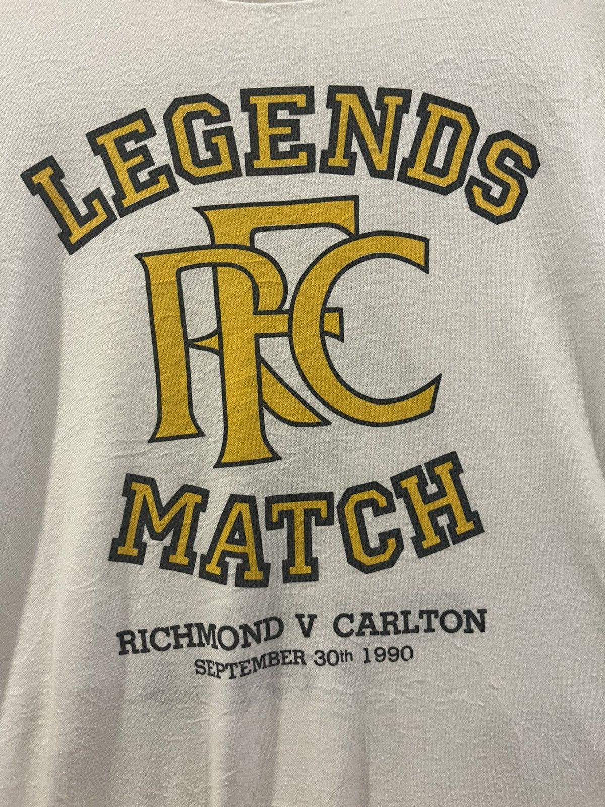 Other Vintage 1990 Legends RFC Match T-Shirt Size US M / EU 48-50 / 2 - 3 Thumbnail