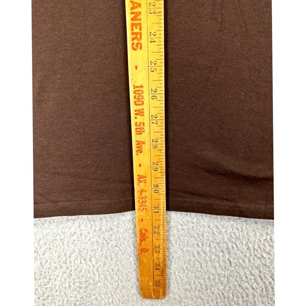 NFL VINTAGE? No. Cleveland Browns T-Shirt Adult XL Brown NFL Baker Mayfield Tee Mens Majestic NEW Size US XL / EU 56 / 4 - 7 Thumbnail