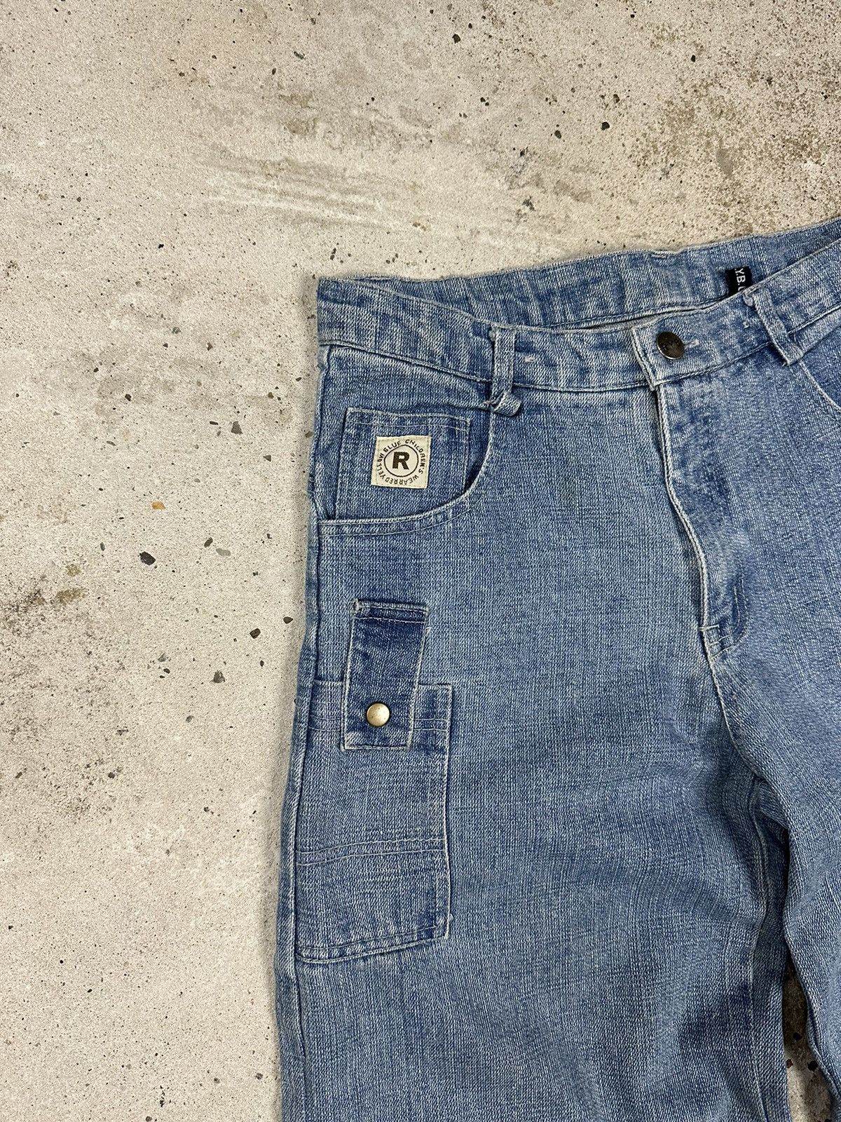 JNCO × Vintage Vintage Y2K Jnco Style Baggy Blue Denim Pants Size US 28 / EU 44 - 11 Thumbnail