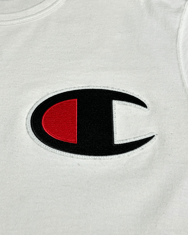Champion × Vintage Champion Big Logo Men's White T-Shirt - Size XL Size US XL / EU 56 / 4 - 5 Thumbnail