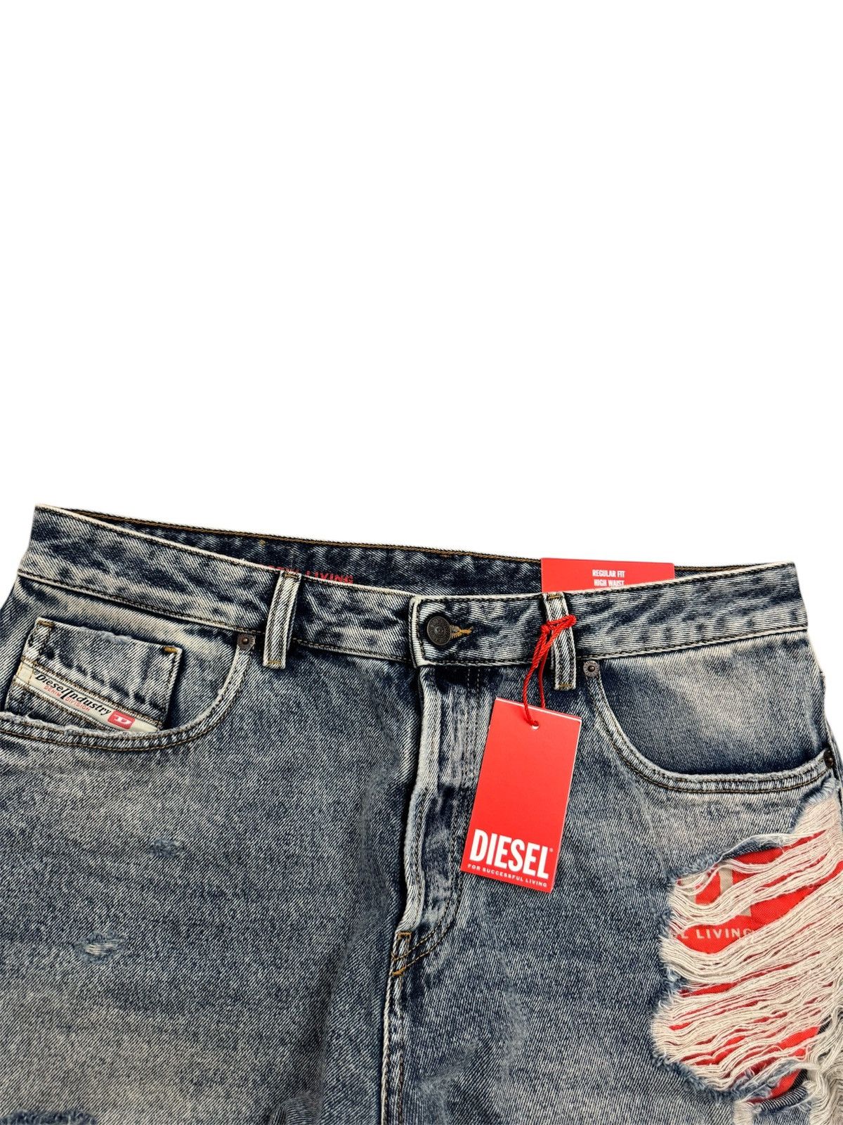 Diesel 🔥450$ Diesel 1955 D-Rekiv Straight Jeans/Diesel Rekiv Jeans Size US 34 / EU 50 - 6 Thumbnail