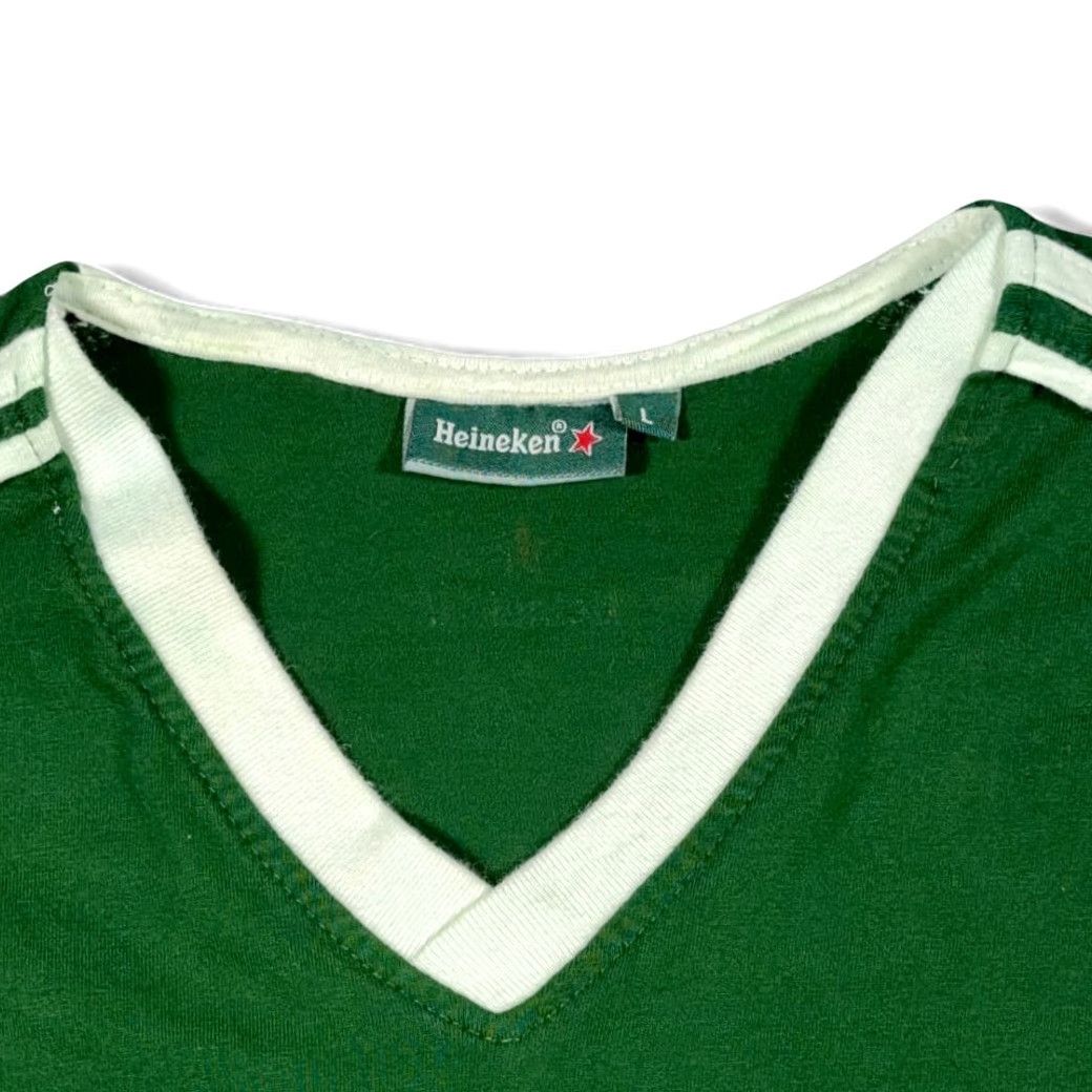 Champion VINTAGE Heineken Soccer Shirt Men Large Green White UEFA Champions League Jersey 20 Size US L / EU 52-54 / 3 - 4 Thumbnail