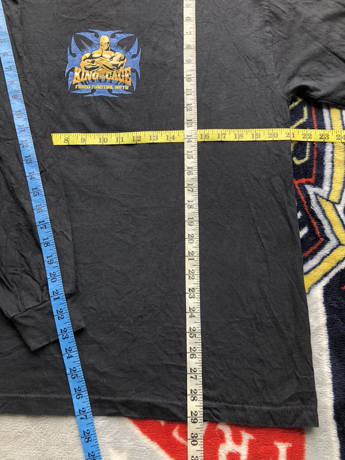 Vintage Vintage The Octagon King Of The Cage Shirt Tee Sleeve Size US L / EU 52-54 / 3 - 11 Thumbnail
