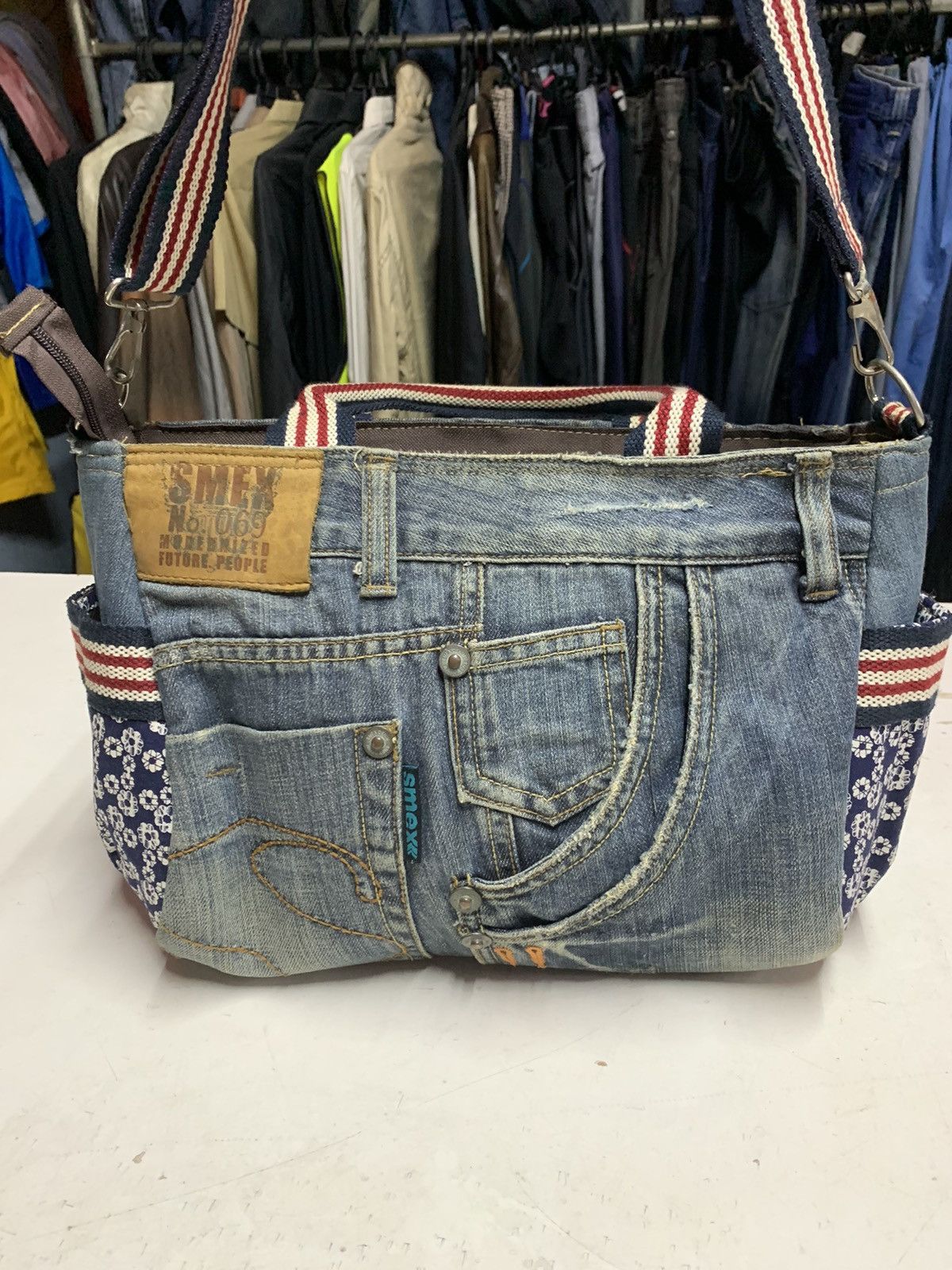 Handmade Handmade Denim blue bag Size ONE SIZE - 21 Thumbnail