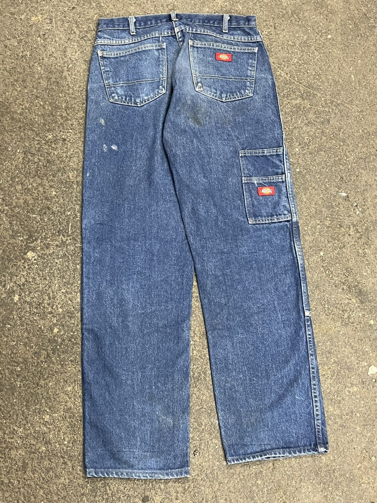 Dickies × Vintage Double knee dickies pants y2k skater workwear thrashed rare Size US 32 / EU 48 - 4 Thumbnail