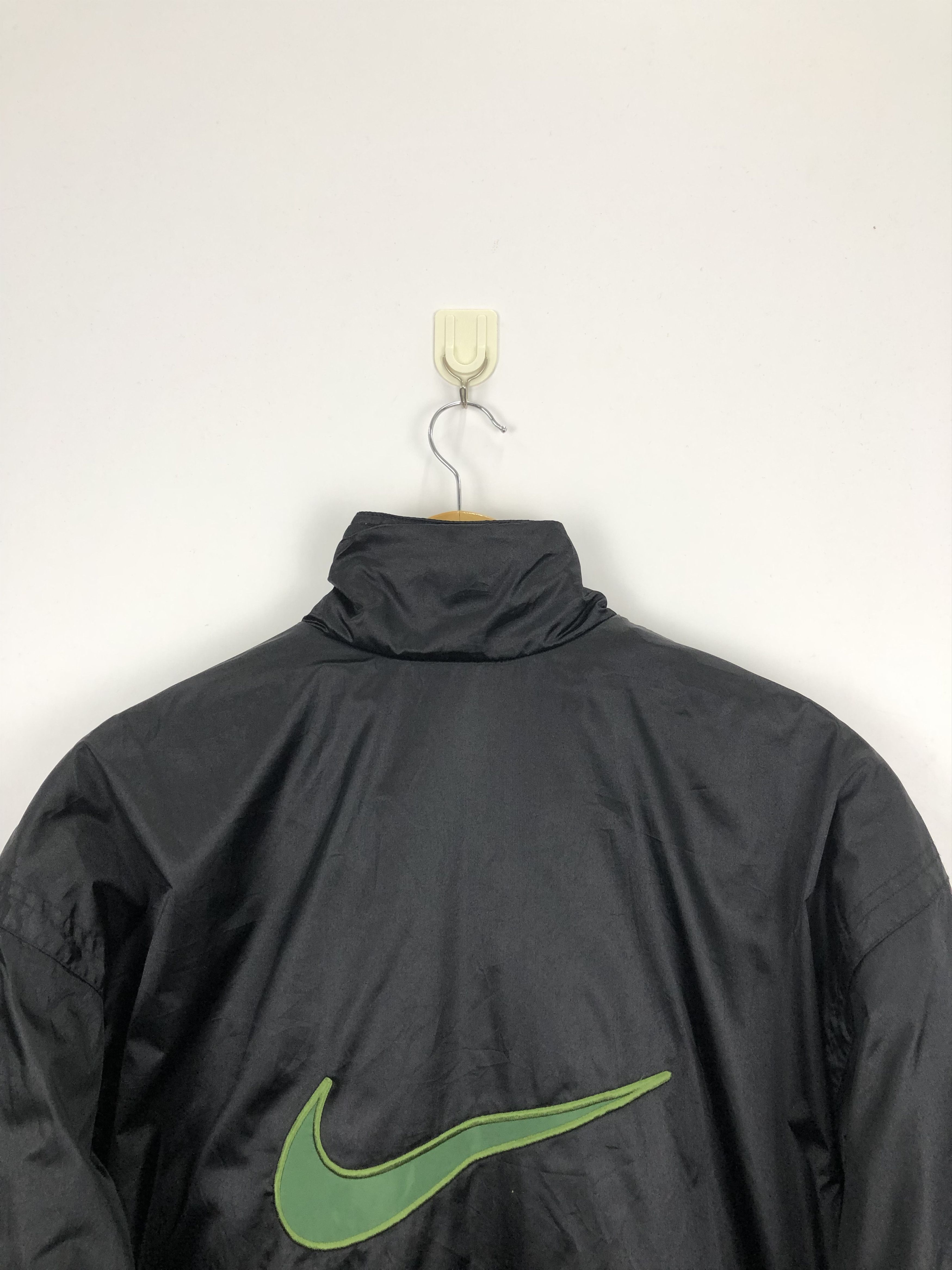 Nike Vintage 90s Nike Swoosh Long Jacket J0760 Size US M / EU 48-50 / 2 - 4 Thumbnail