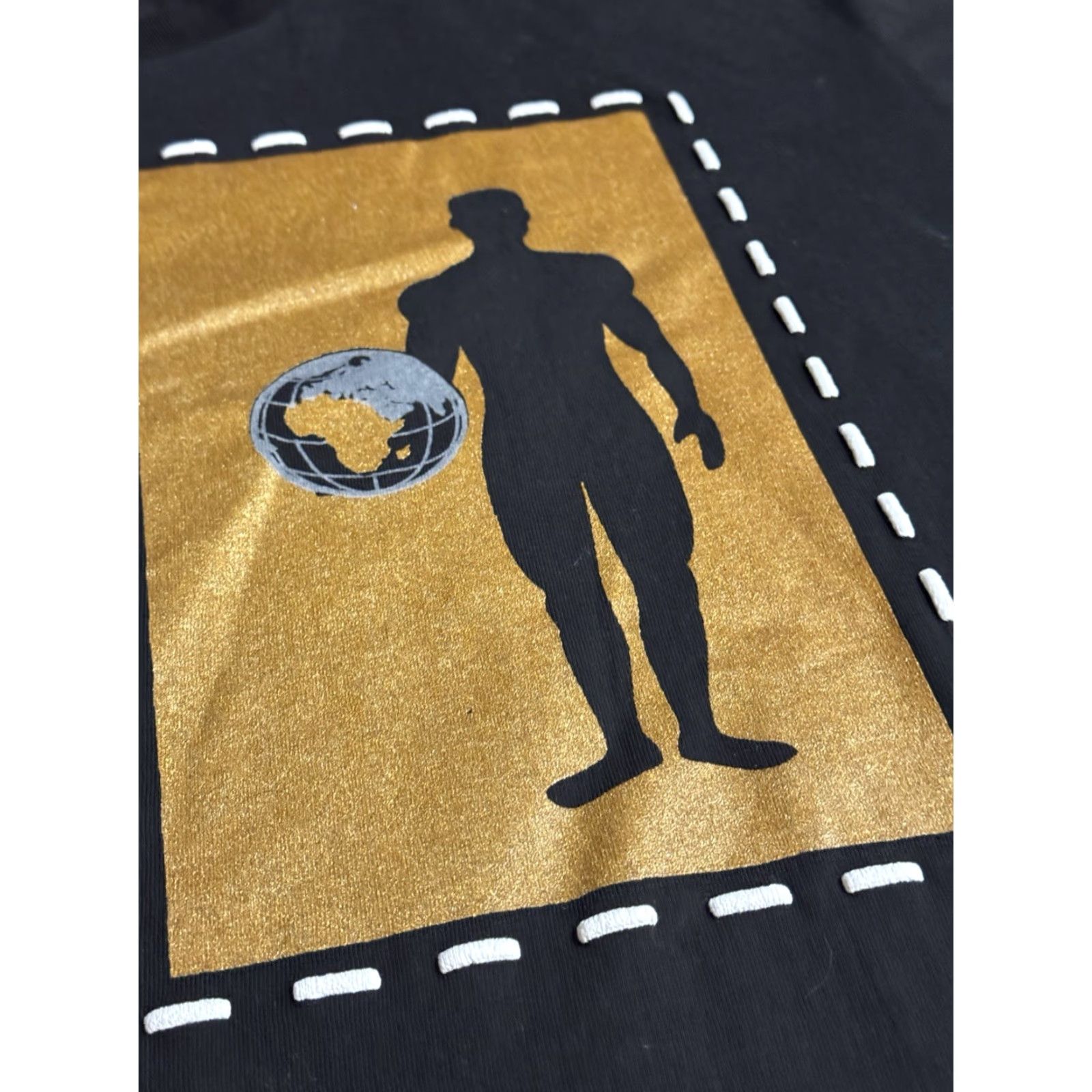 Vintage VINTAGE 90s Black Men Are The Greatest Kumasi Kreations T Shirt XL Rap Tee 1990s Men Shirt Size US XL / EU 56 / 4 - 4 Thumbnail