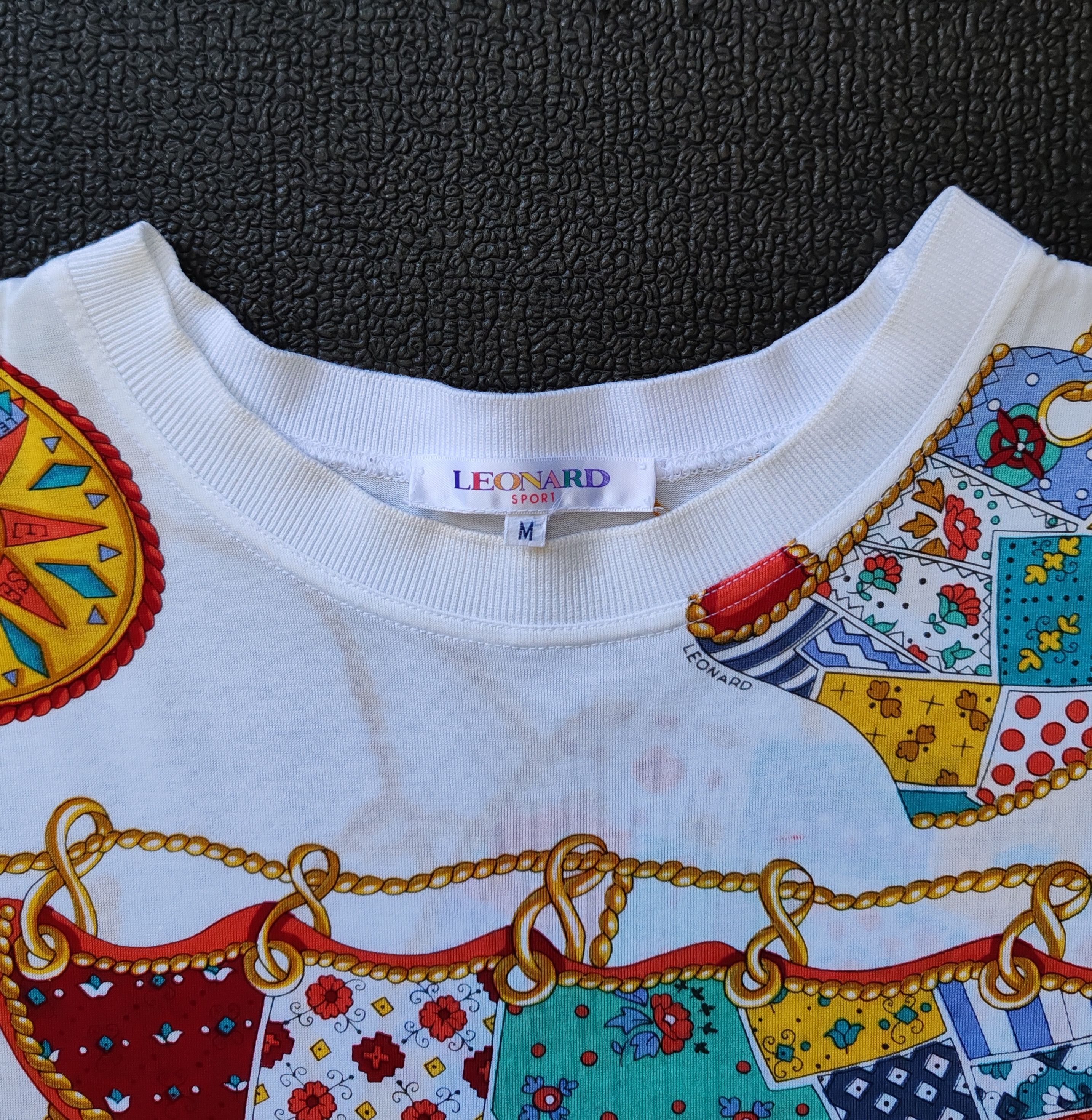 Leonard Paris Vintage Leonard Paris Leonard Sport T Shirt Size Medium Size M / US 6-8 / IT 42-44 - 5 Thumbnail