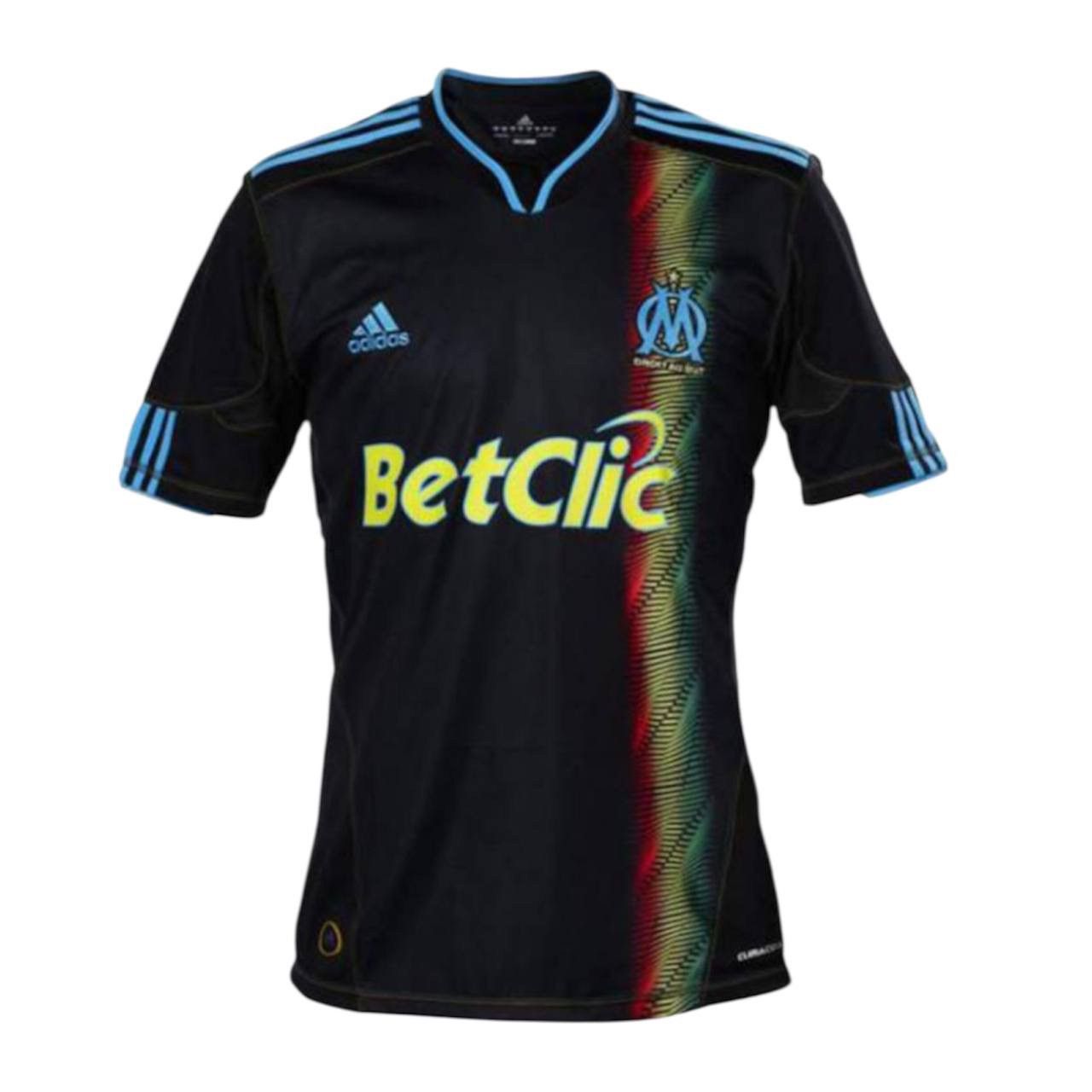 Adidas Olympique Marseille France 2009 2010 Third 3rd Shirt Jersey