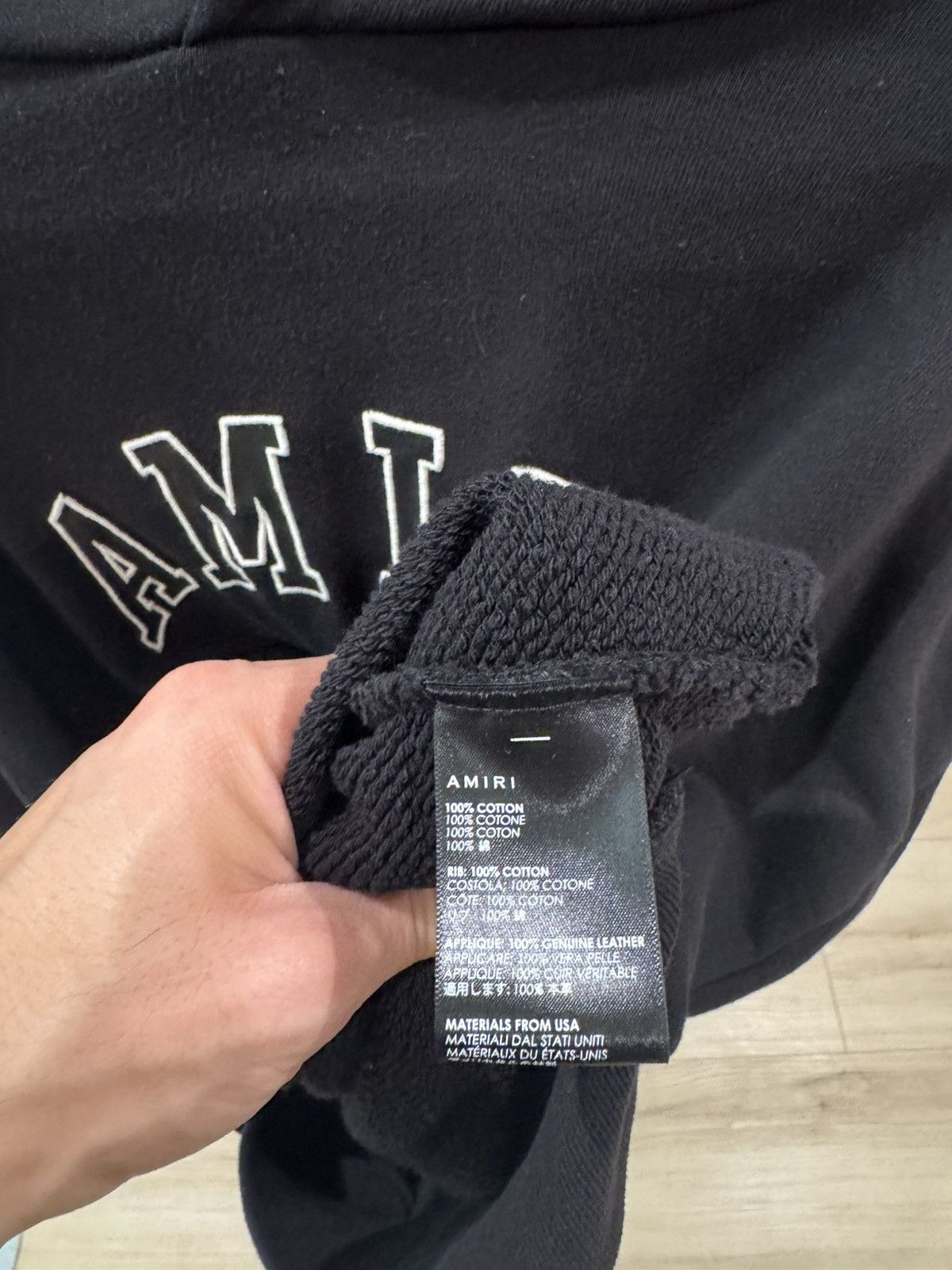 Amiri Amiri Oversized Hoodie Size US M / EU 48-50 / 2 - 4 Thumbnail