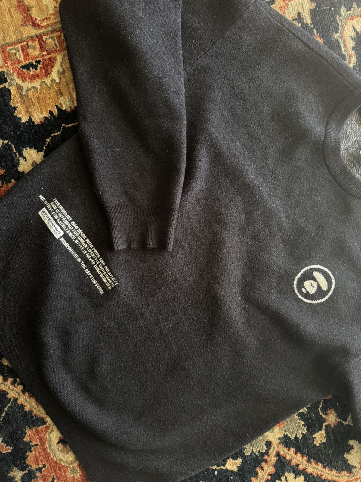 Aape Aape Sweatshirt Crewneck By Bathing Ape Men Double Sided Size US M / EU 48-50 / 2 - 7 Thumbnail