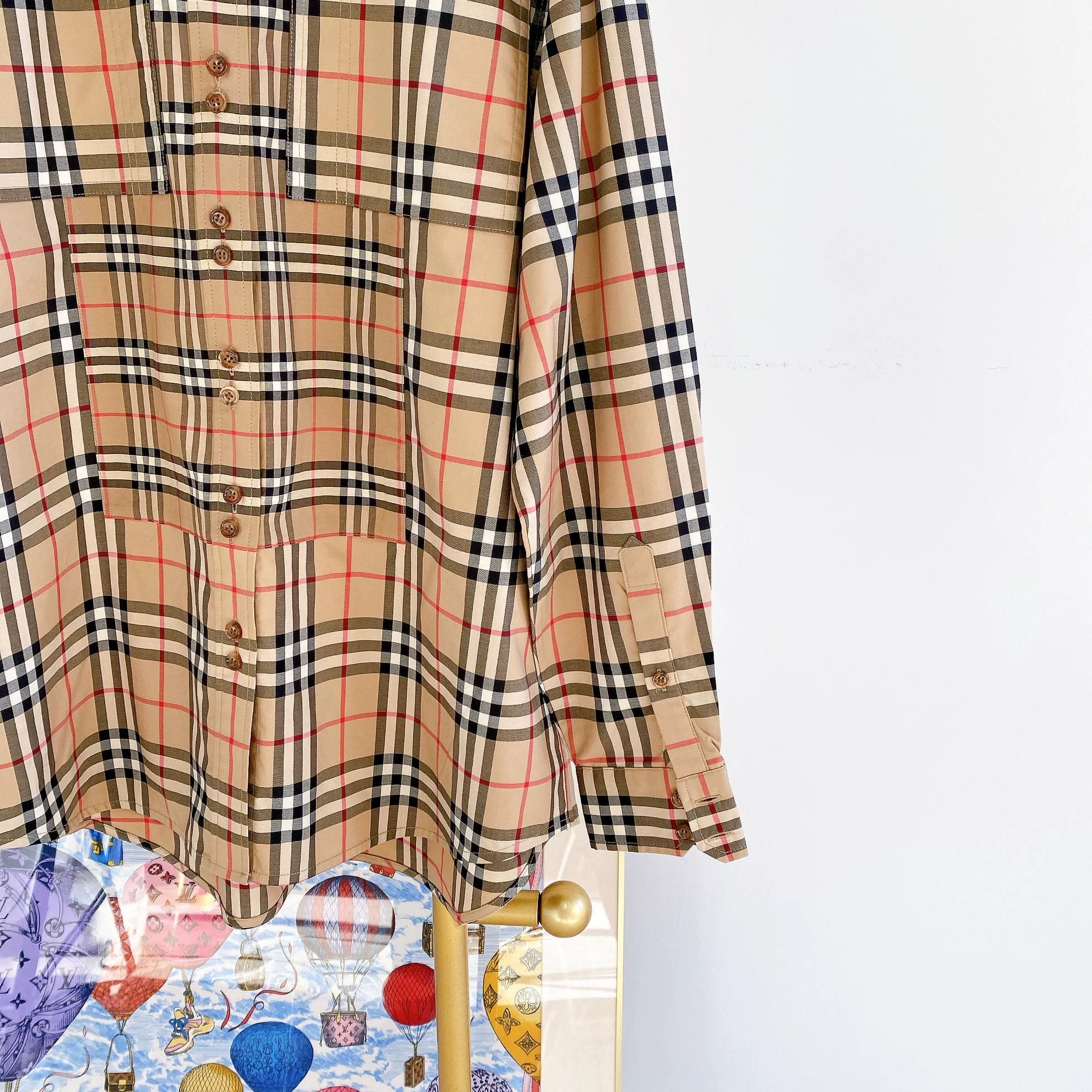 Burberry Burberry Nova Check Shirt UK8 Size M / US 6-8 / IT 42-44 - 4 Thumbnail