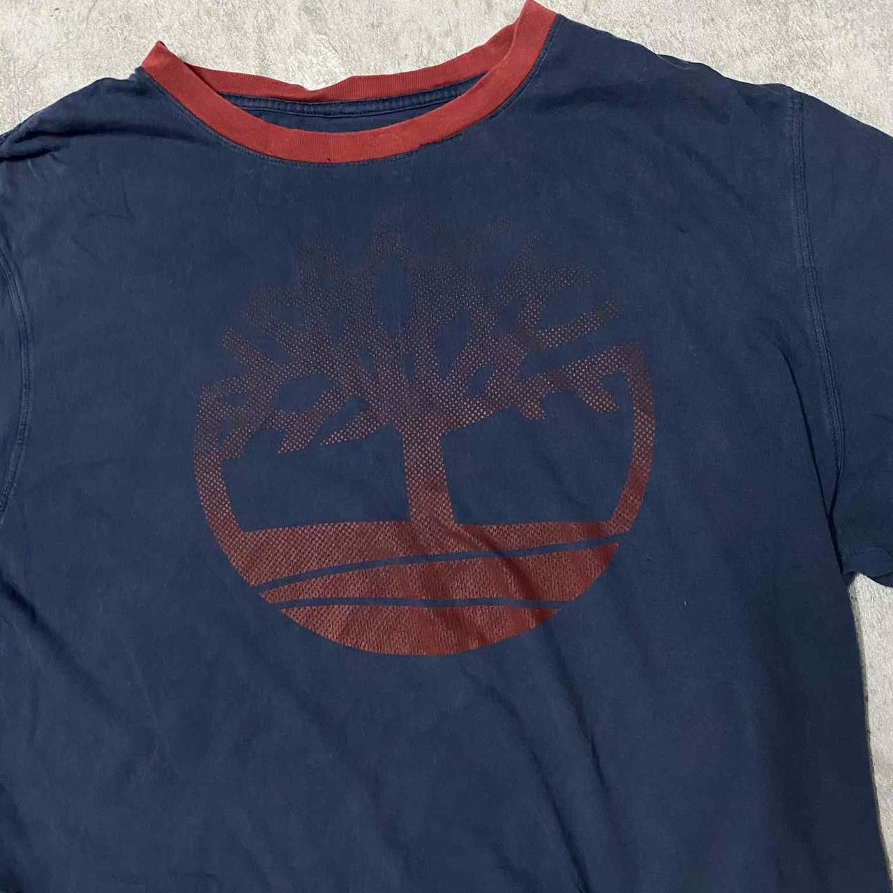 Timberland Navy Timberland tree logo ringer tee Size US XL / EU 56 / 4 - 2 Thumbnail