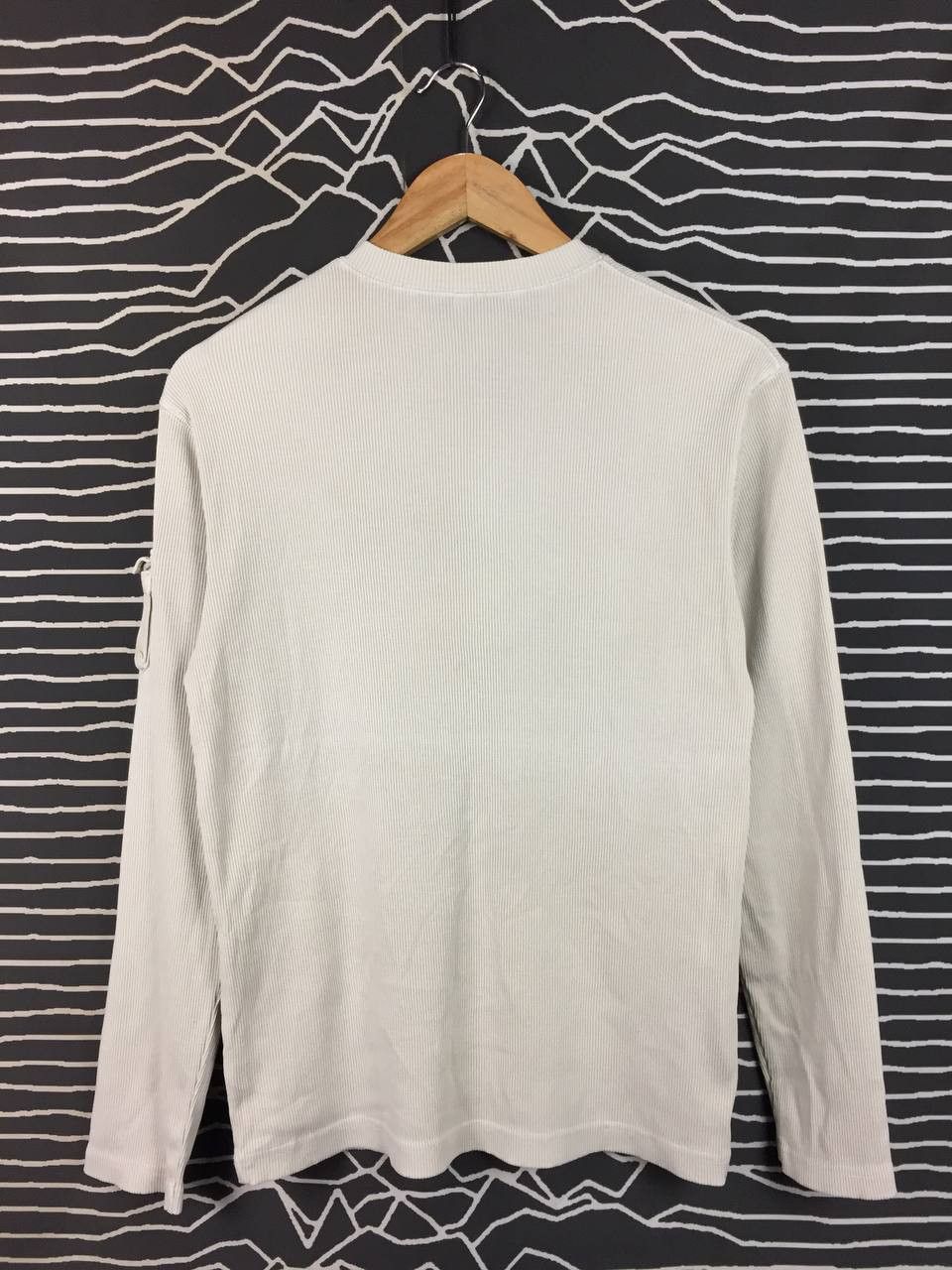 Uniqlo Uniqlo Ribbed Knit Military Sleeve Pocket Henley Tee Size US S / EU 44-46 / 1 - 9 Thumbnail