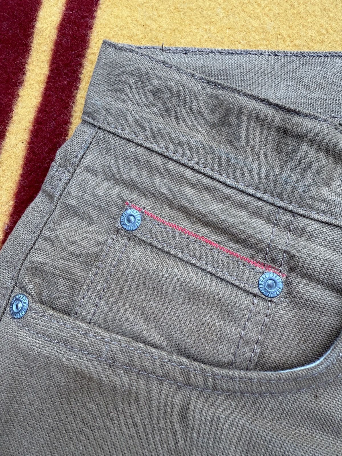 Naked & Famous Duck Canvas Selvedge in Easy Guy Size US 30 / EU 46 - 7 Thumbnail