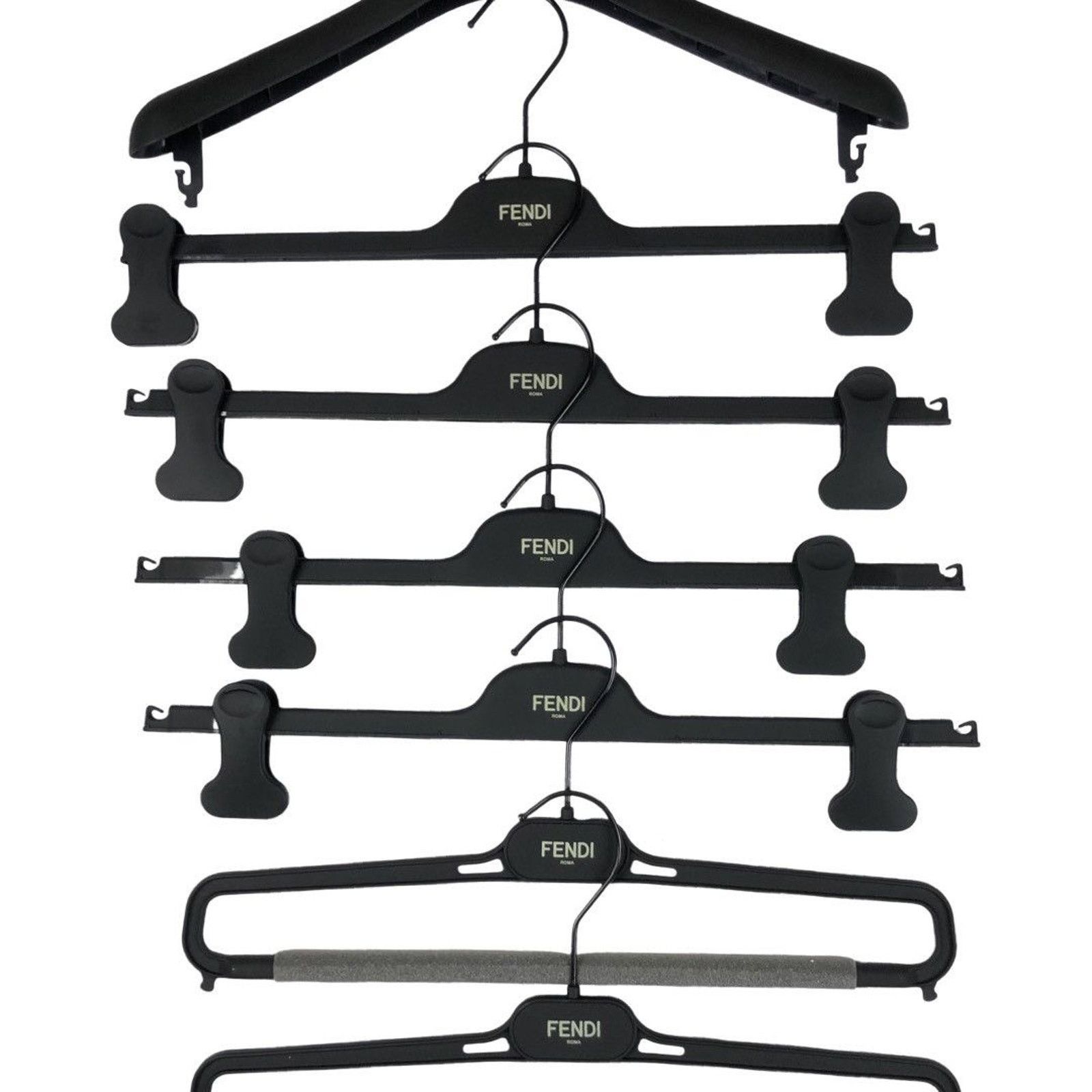 Fendi Fendi Logo Plastic Hangers Size ONE SIZE - 4 Thumbnail