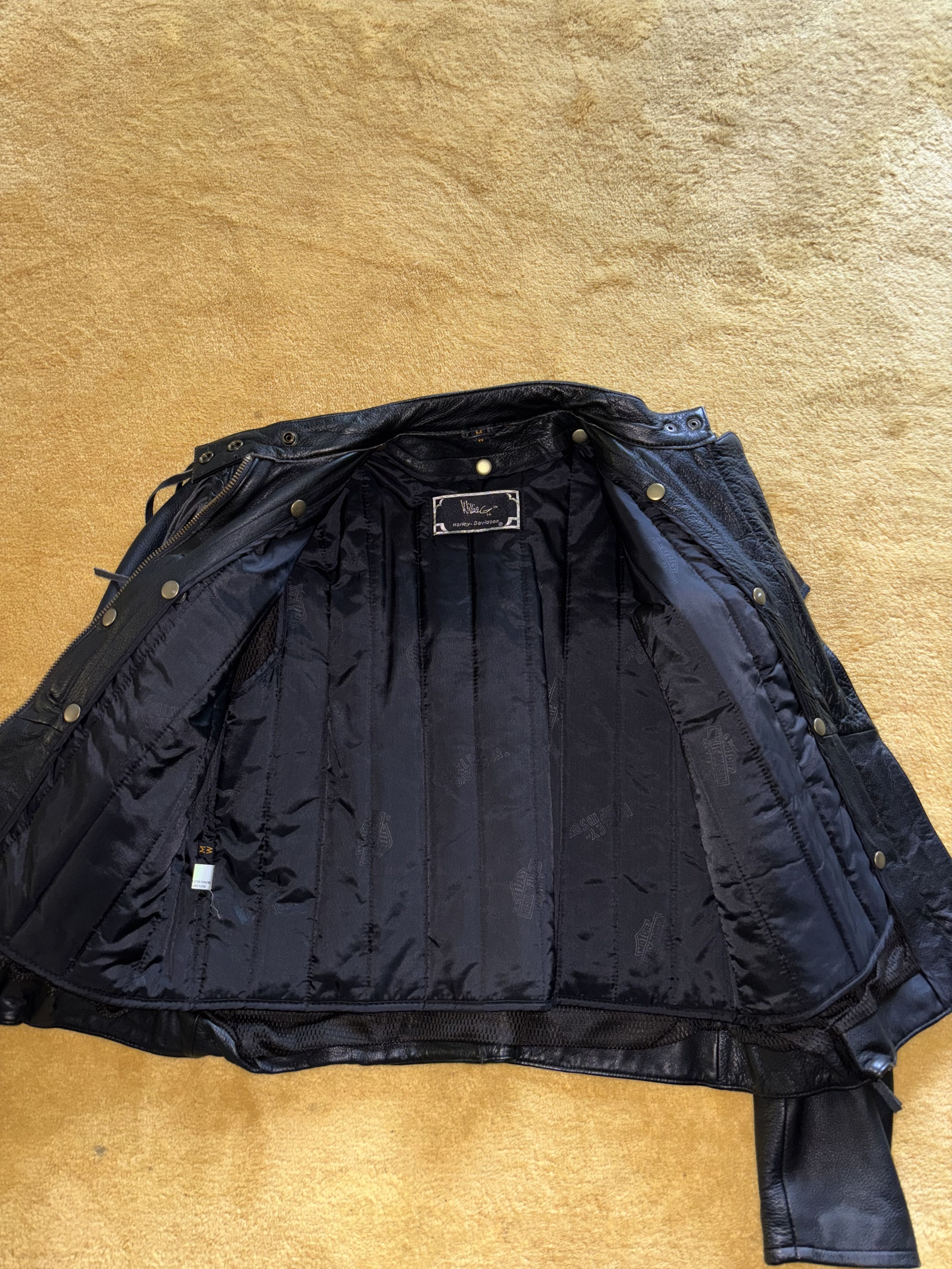 Harley Davidson Harley-Davidson Willie G Leather Fringed Motorcycle Jacket Size M / US 6-8 / IT 42-44 - 3 Thumbnail