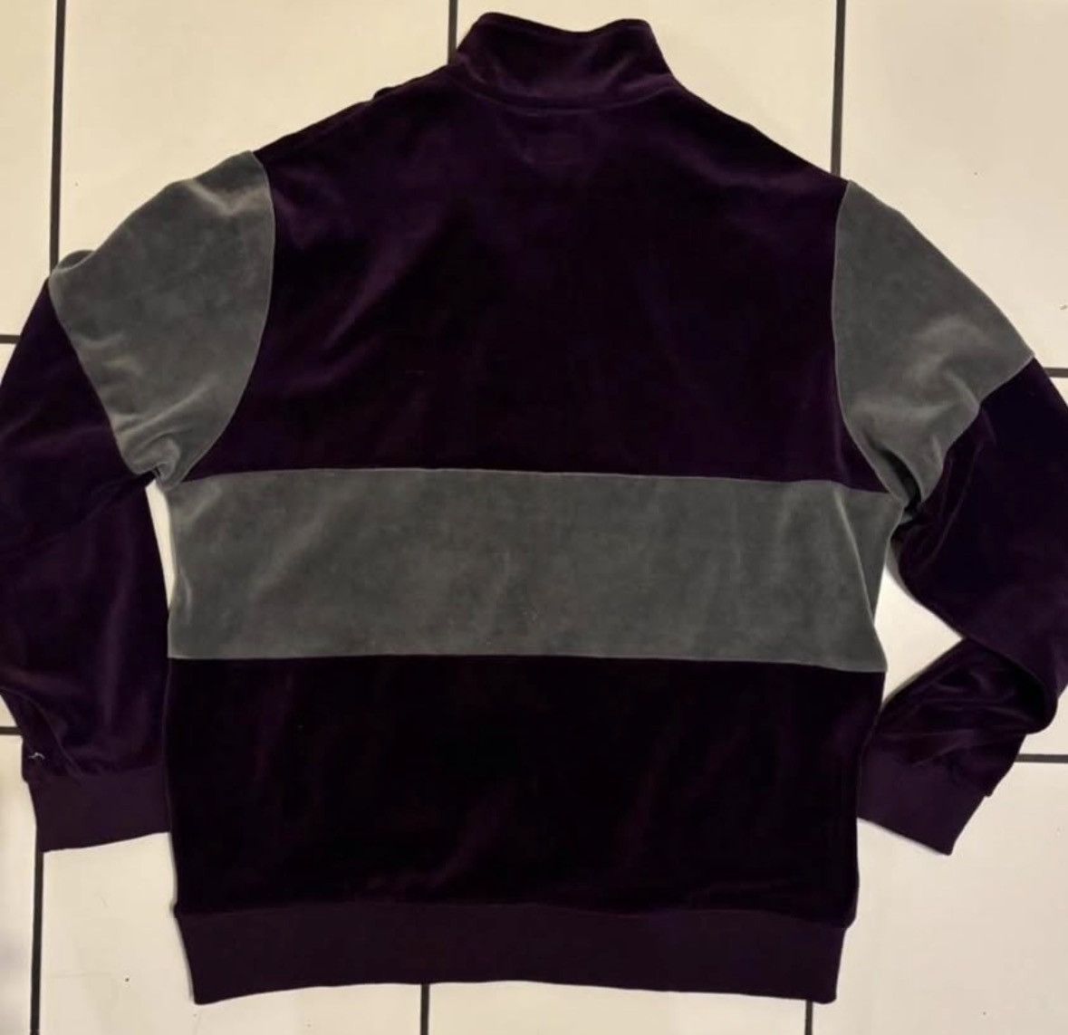 Supreme Supreme 2017 Fall/Winter “Velour Half Zip Pullover” Size US L / EU 52-54 / 3 - 3 Thumbnail