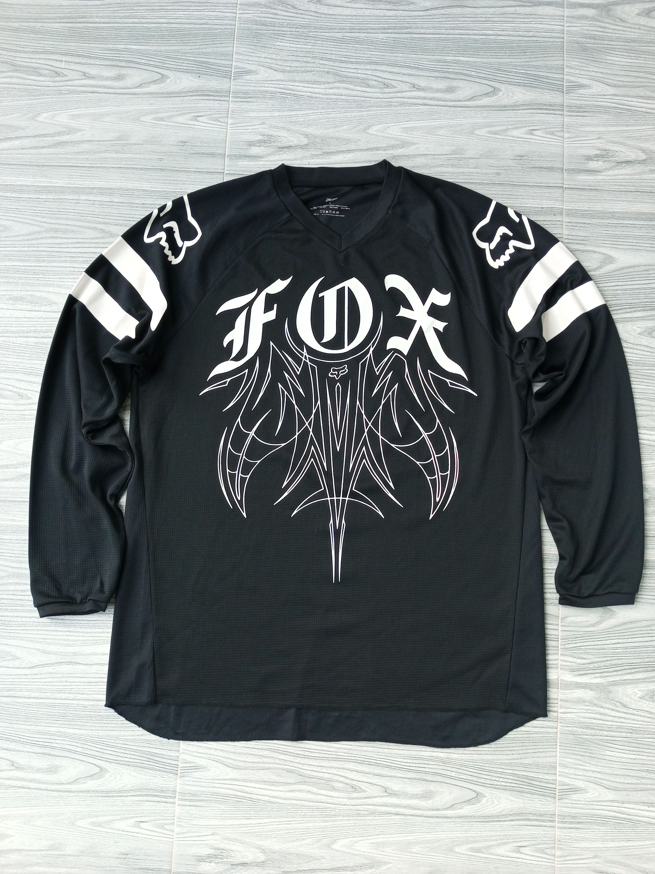 Tribal Vintage Fox racing jersey size L Moto racing