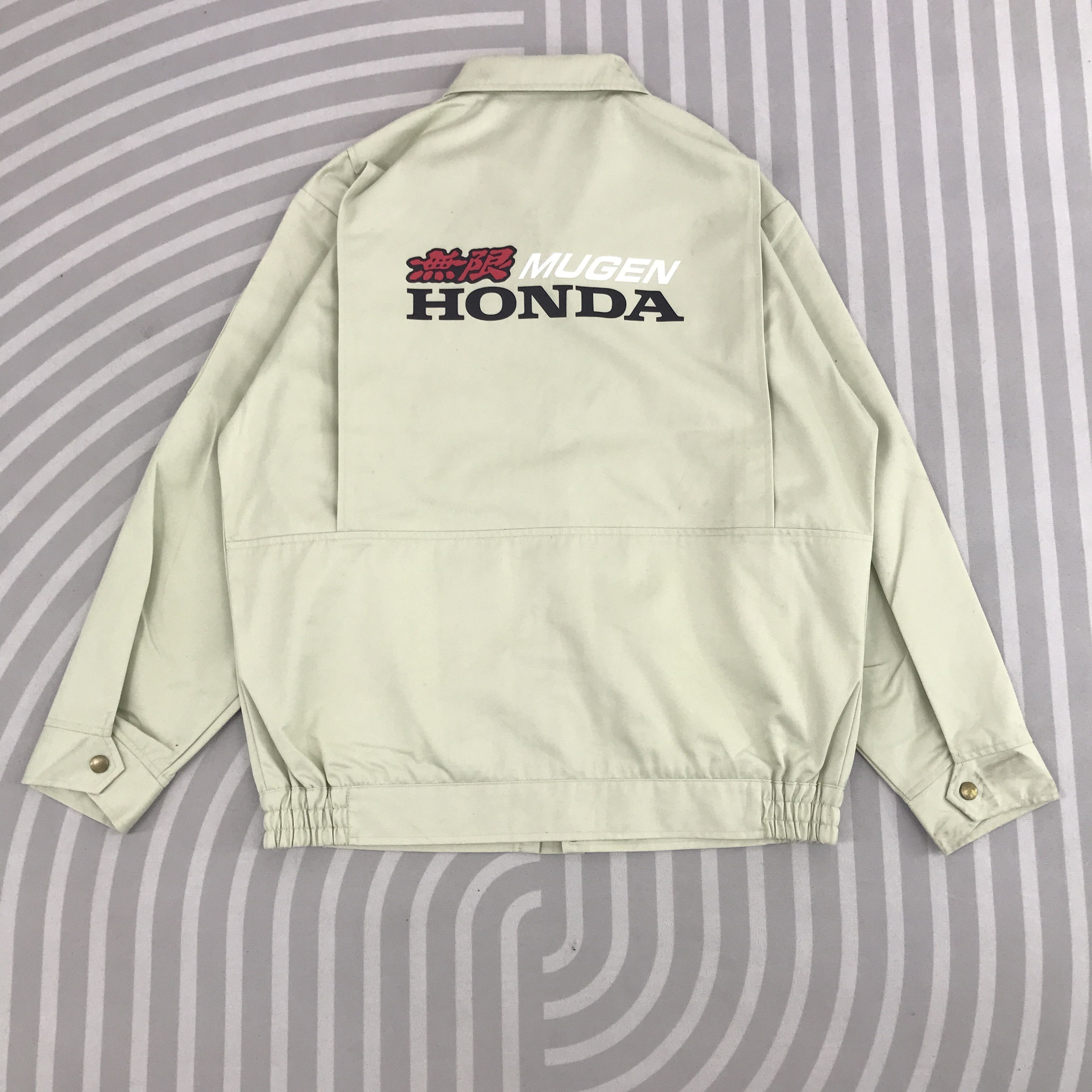 Japanese Brand × Vintage Vintage Honda Mugen Racing power work uniform custom Jacket Size US L / EU 52-54 / 3 - 1 Thumbnail