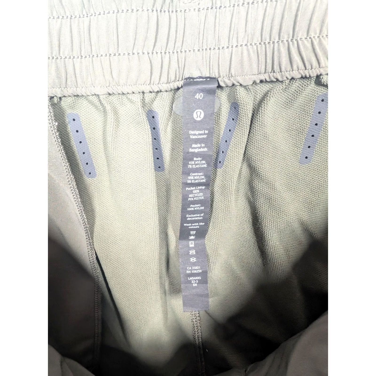 Lululemon Lululemon Detours Welcome Jogger Pants Mens 40 Green Stretch Zip Pockets Elastic Size US 40 / EU 56 - 5 Thumbnail