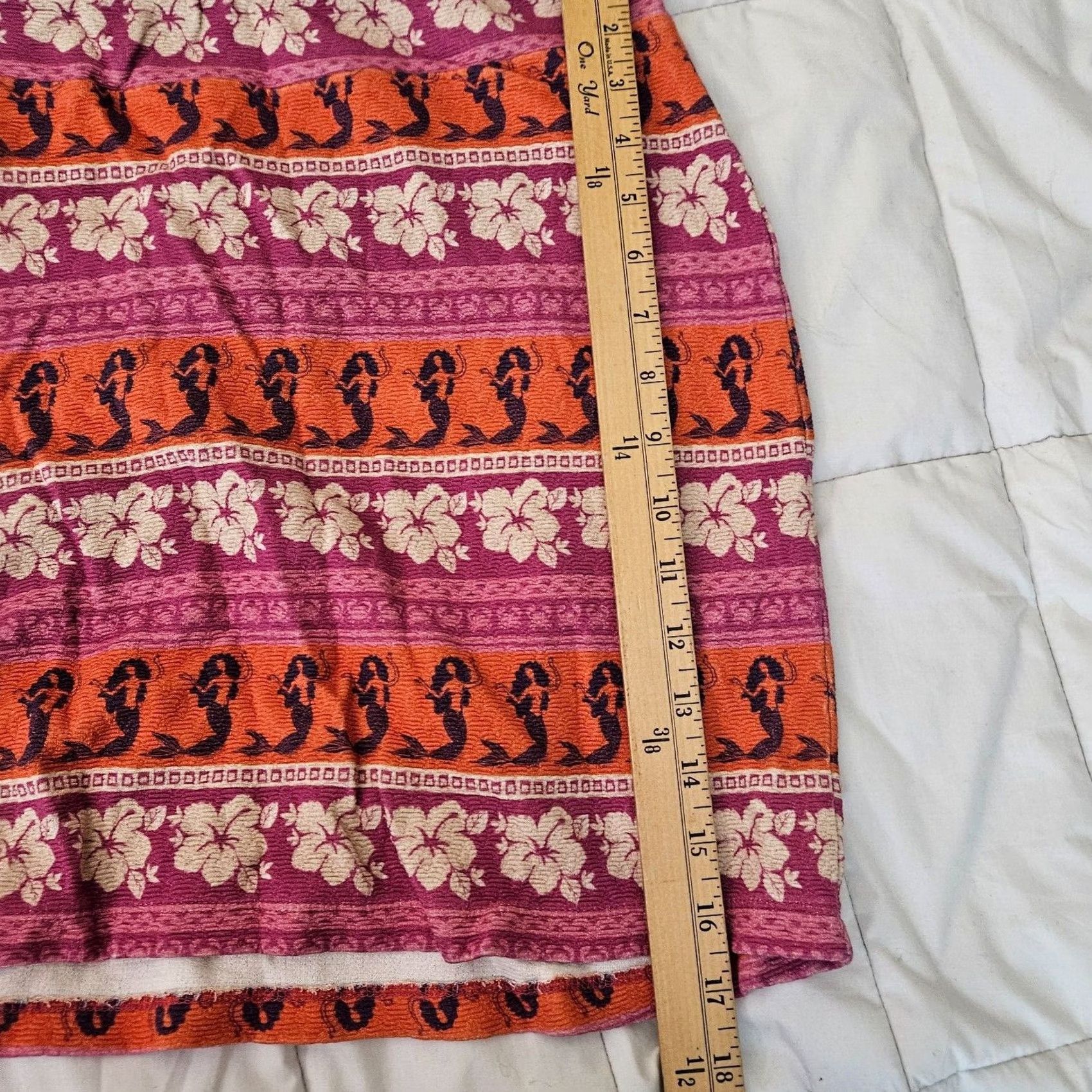 Anthropologie FARM Anthropologie Mermaid Aloha knit Floral mini skirt XS Women’s Multicolor Floral Pattern Mermaid Theme Short Skirt US XS Womens Size 26" / US 2 / IT 38 - 7 Thumbnail