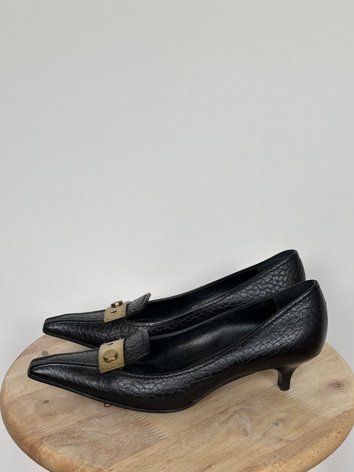 Designer × Prada Prada leather pumps heels Size US 6.5 / IT 36.5 - 1 Thumbnail