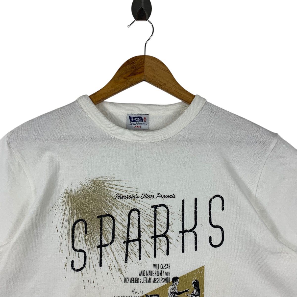 Japanese Brand × Pherrow's Vintage PHERROWS Sparks short film promo poster tee Size US M / EU 48-50 / 2 - 2 Thumbnail