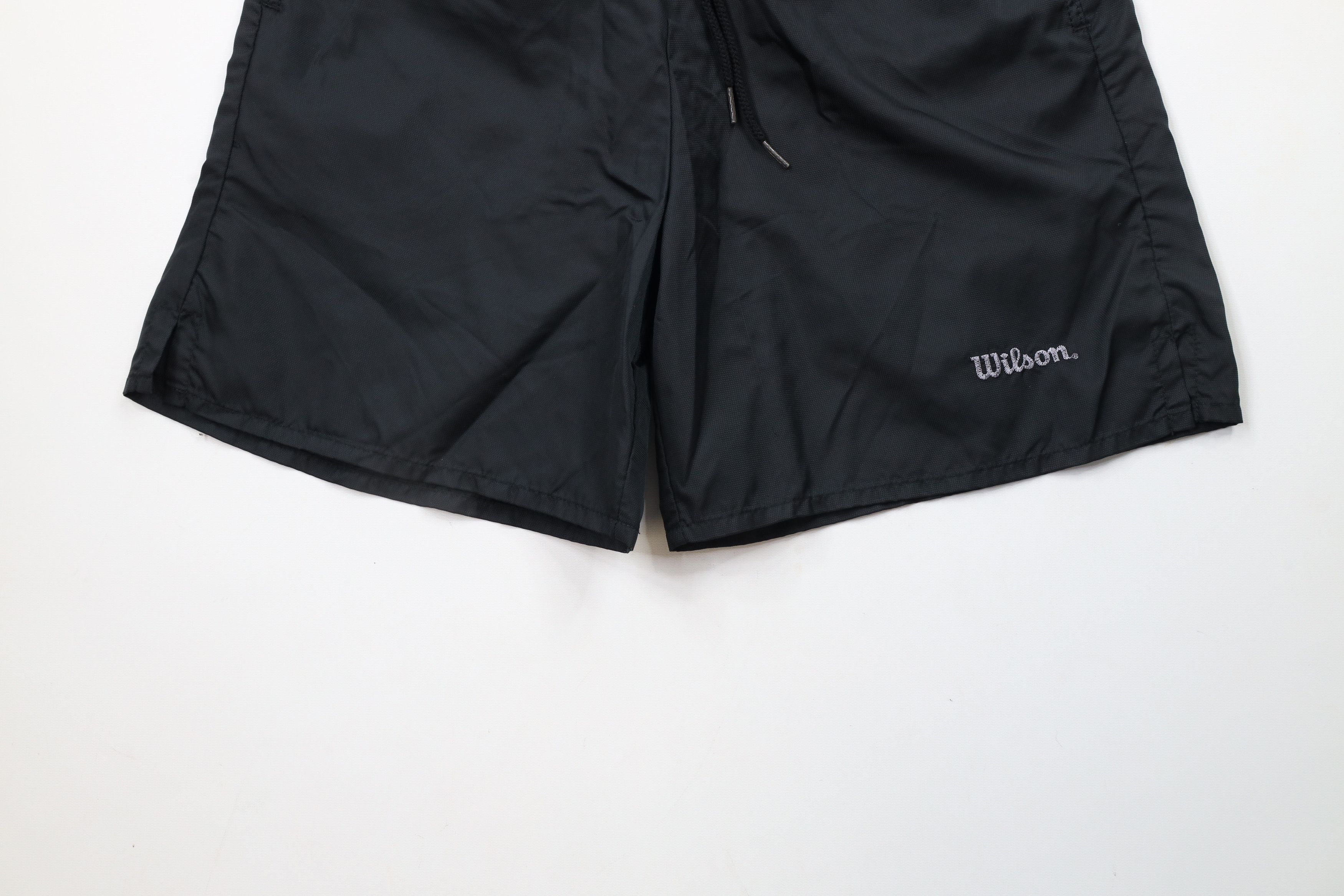 Vintage Vintage 90s Wilson Above Knee Running Jogging Soccer Shorts Size US 32 / EU 48 - 4 Thumbnail