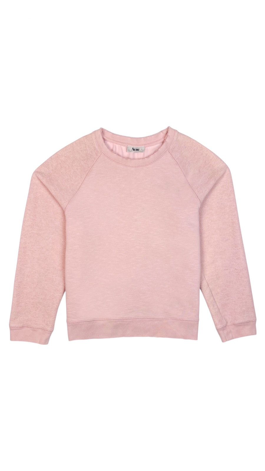 Acne Studios Acne Studios Beals Short PSS12 Crewneck Sweatshirt Size L / US 10 / IT 46 - 1 Thumbnail