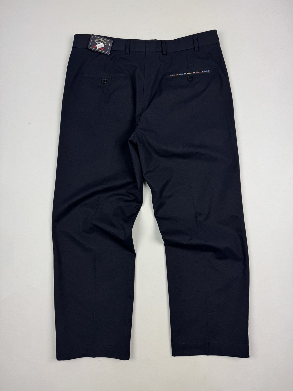 Paul & Shark New! Paul&Shark Yachting Classic Navy Chino Trousers Pants Size US 36 / EU 52 - 12 Thumbnail