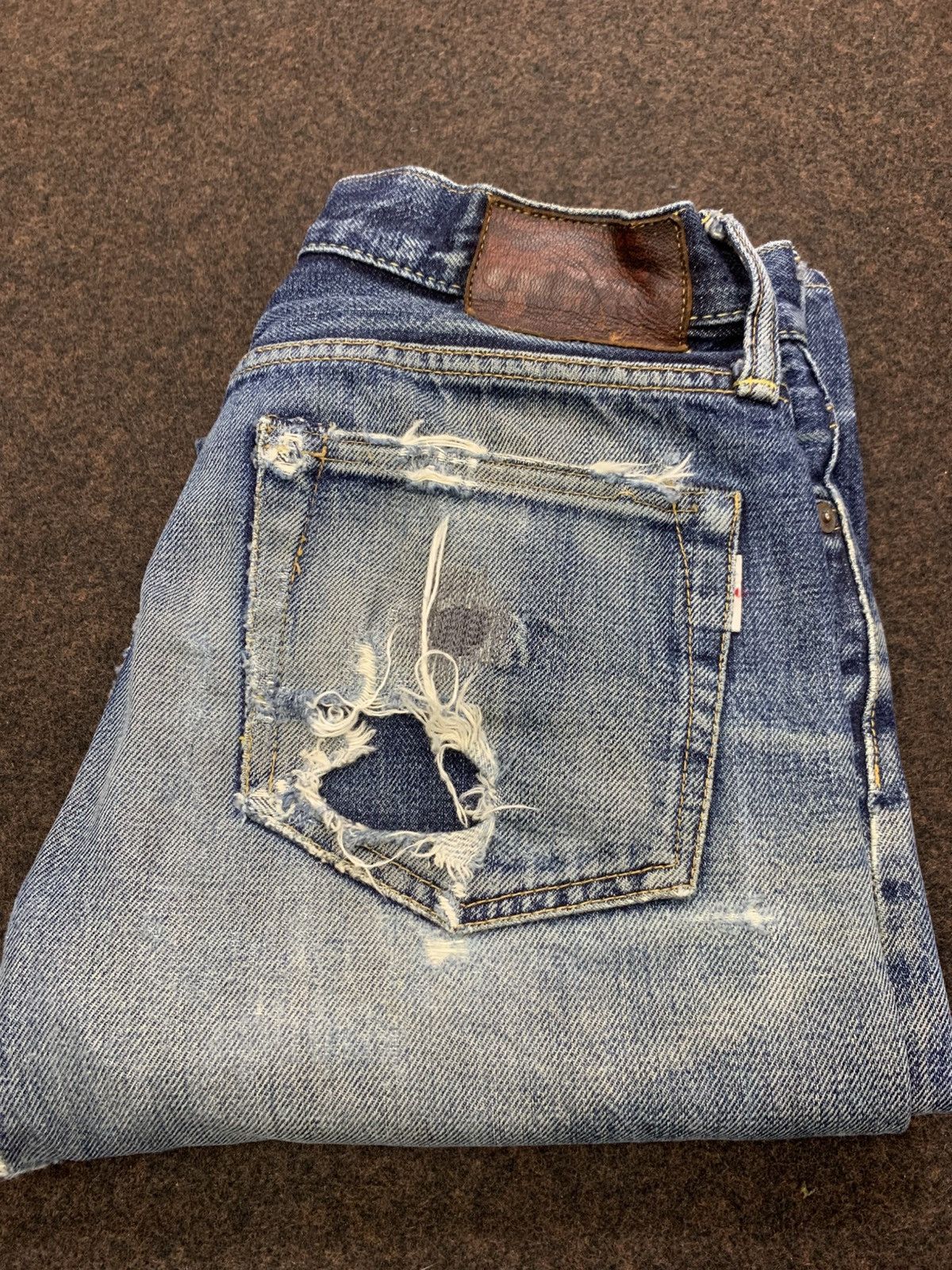 Studio D'Artisan FLARE STUDIO D'ARTISAN SELVEDGE. Size US 27 - 14 Thumbnail