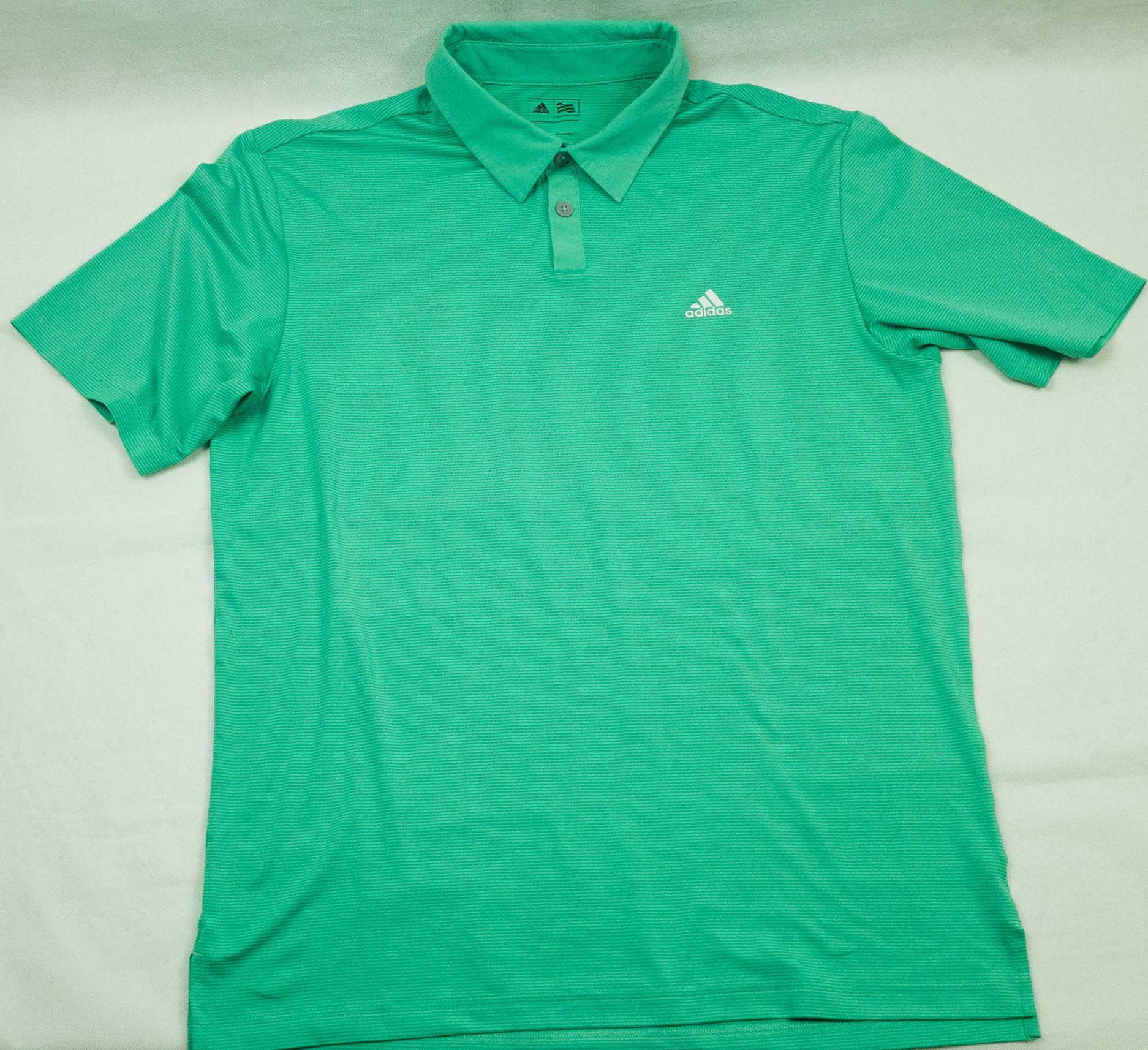 Adidas Adidas mens activewear polo top size L (LABEL M) vgc ..a Size US L / EU 52-54 / 3 - 3 Thumbnail