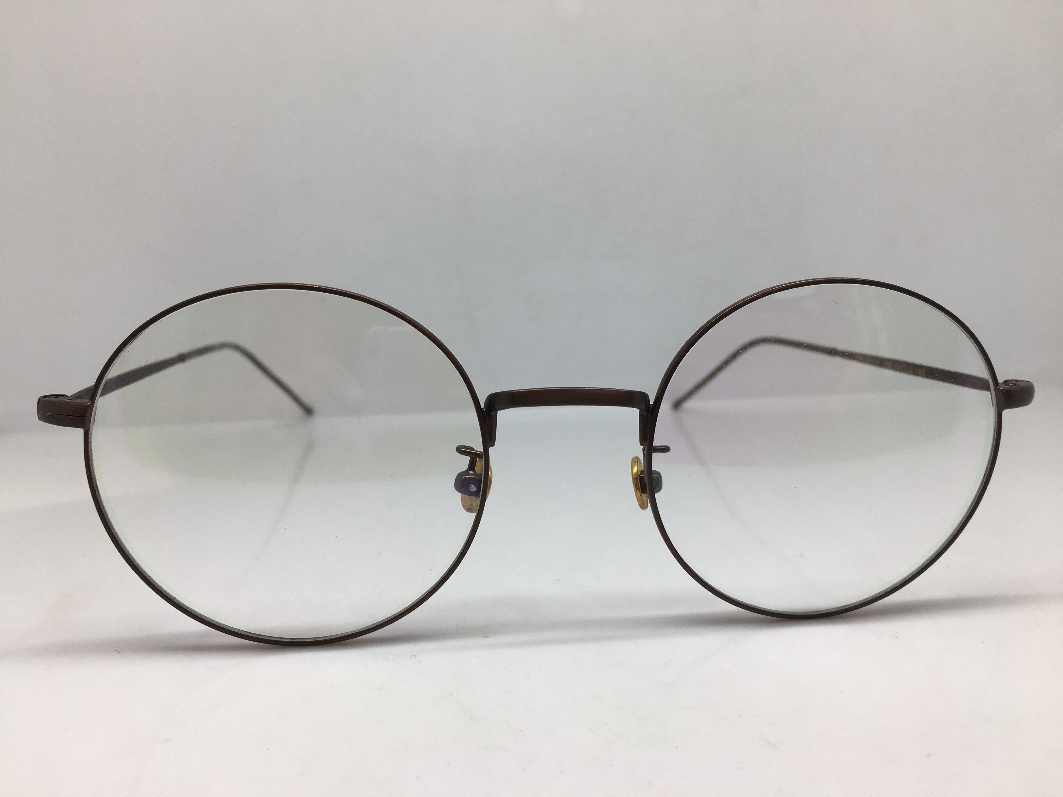 Other Brown Round Eyeglasses Frame GATSBY ARISTOCRAT Size ONE SIZE - 1 Thumbnail