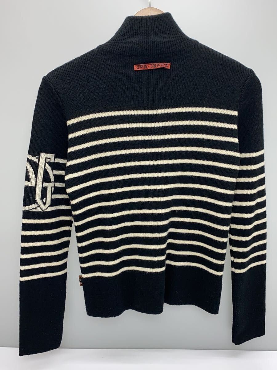 Jean Paul Gaultier Striped Full Zip Wool Knit Sweater Size S / US 4 / IT 40 - 2 Thumbnail