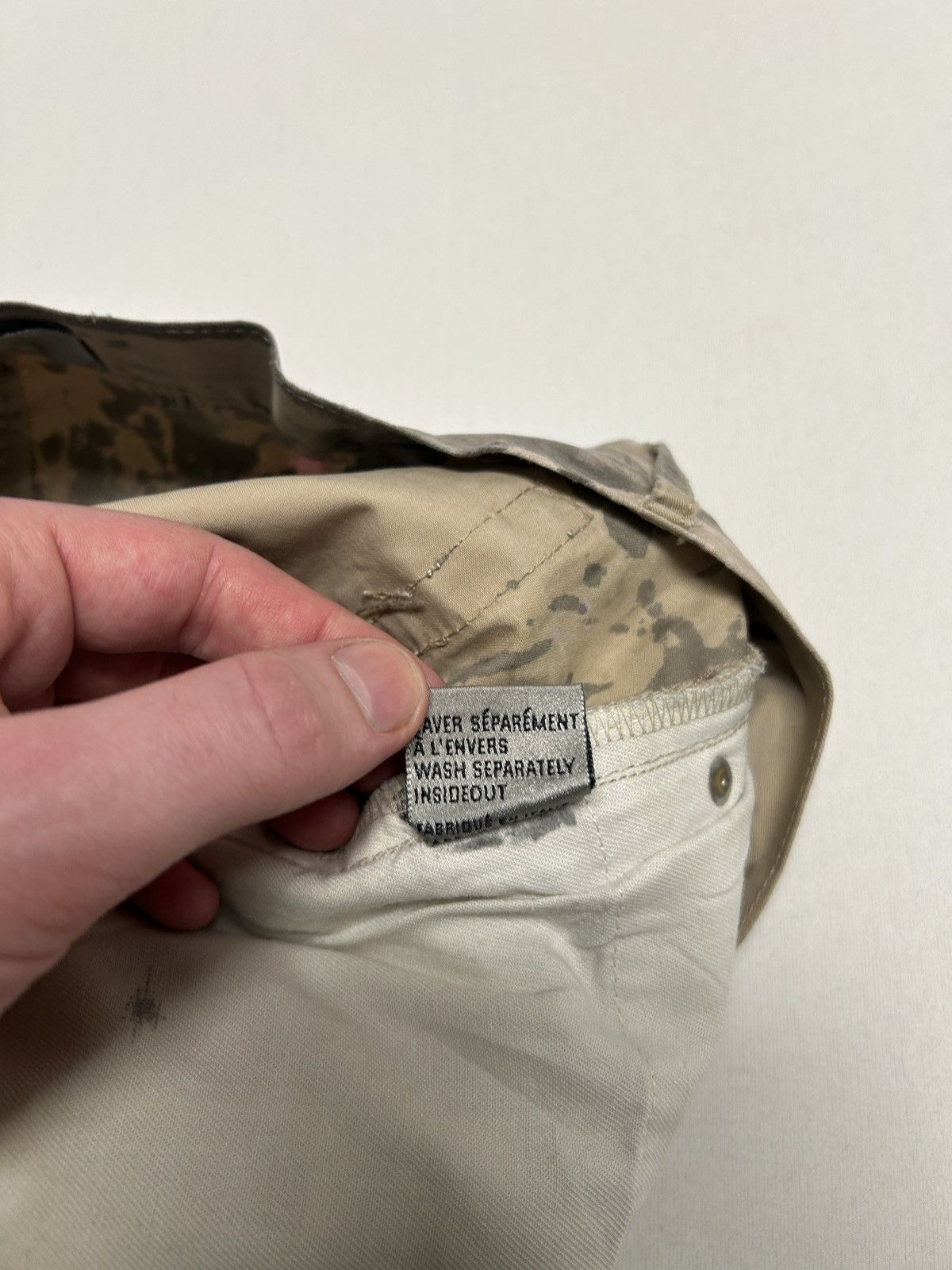 Dior 2010 Work Pants Beige Size US 31 - 9 Thumbnail