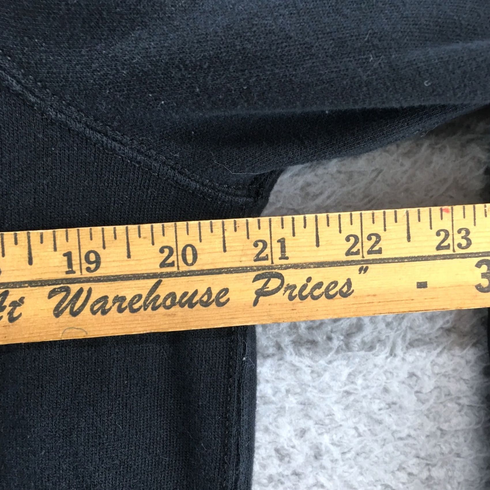 Abercrombie & Fitch Abercrombie & Fitch Sweater Womens Large Cotton Blend Fleece Lined Long Sleeve Pullover Crew Neck Black Casual Pullover L size Womens Size L / US 10 / IT 46 - 4 Thumbnail