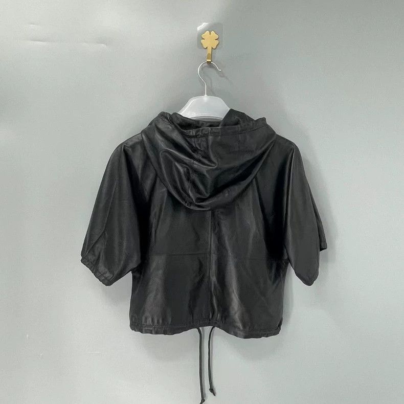 Prada Prada Hooded leather jacket 2502-Nextarrow Size US XXS / EU 40 - 2 Thumbnail