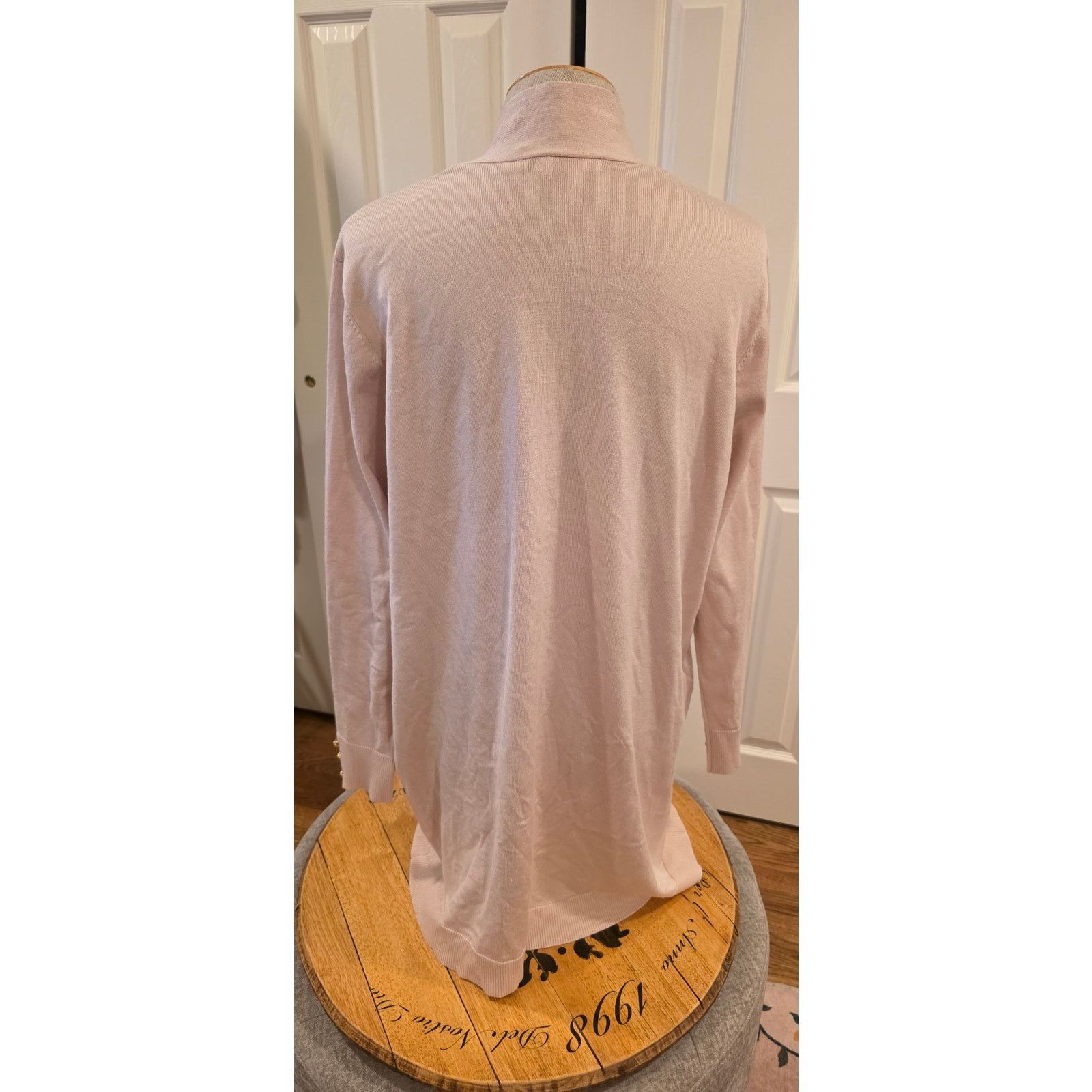 Other 89th & Madison Blush Pink Open Cardigan Size 1x NWOT Size XL / US 12-14 / IT 48-50 - 2 Thumbnail