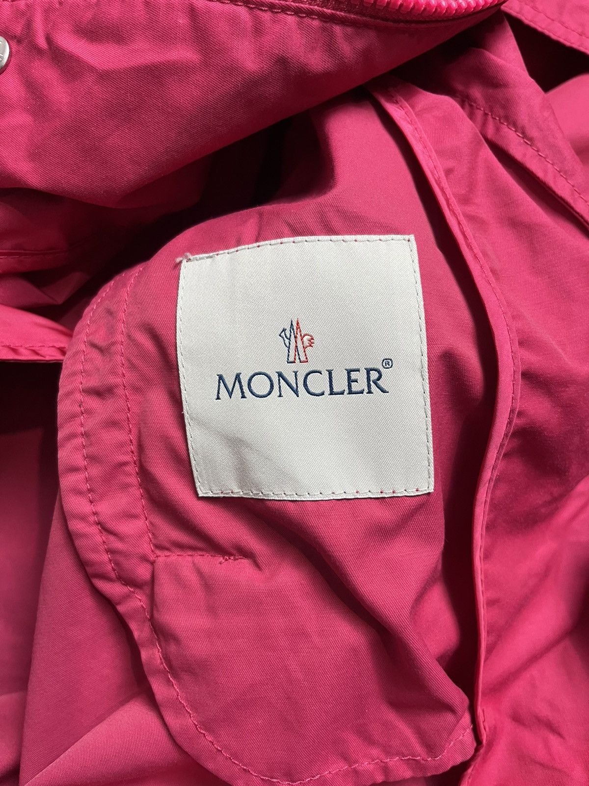 Moncler Moncler Artemia Giubbotto Pink Jacket Size L / US 10 / IT 46 - 9 Thumbnail